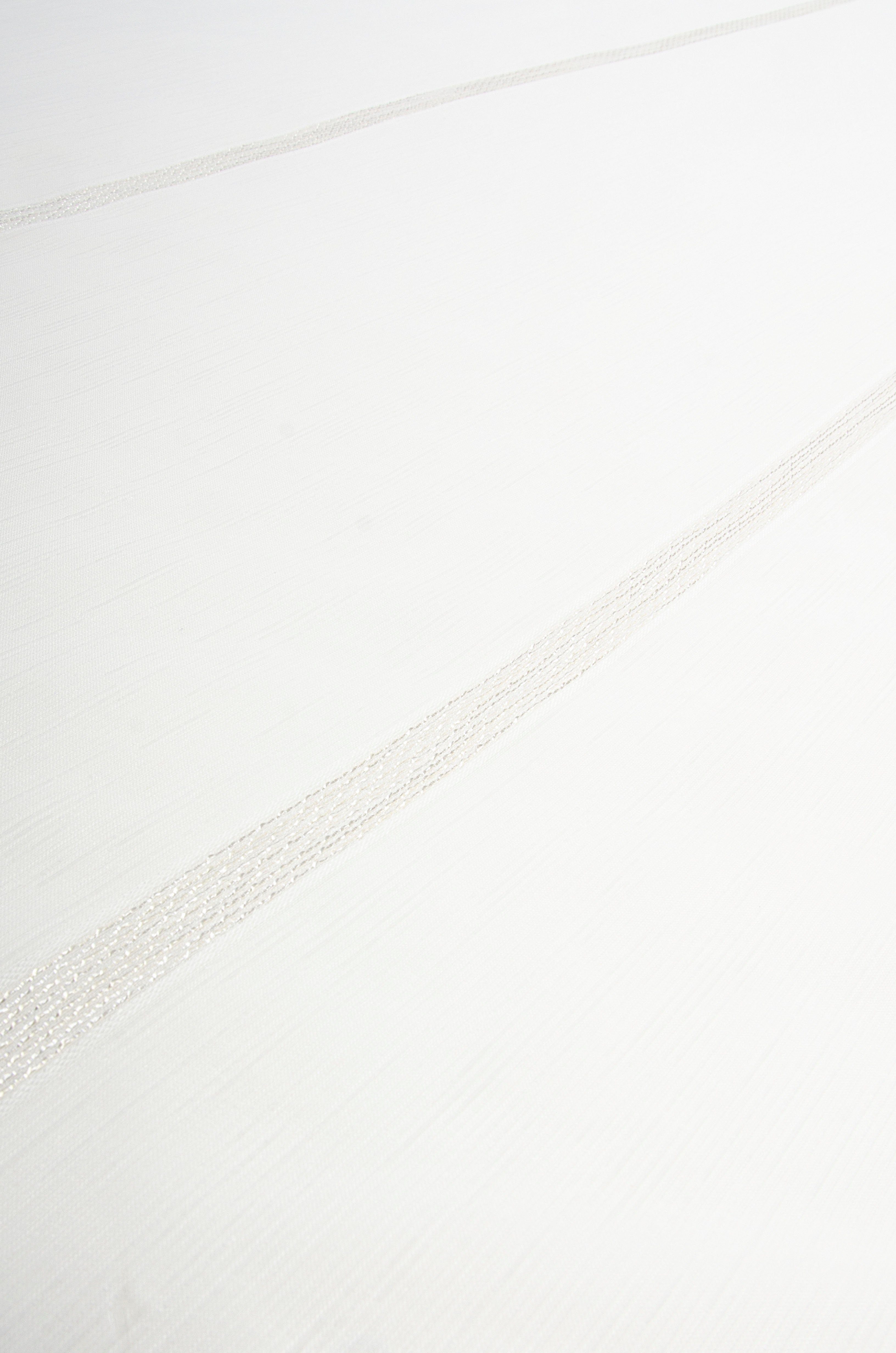 Vorhang Begonia, Neutex for you!, Streifen St), feinen wollweiß mit Jacquard, Multifunktionsband transparent, Naturoptik (1
