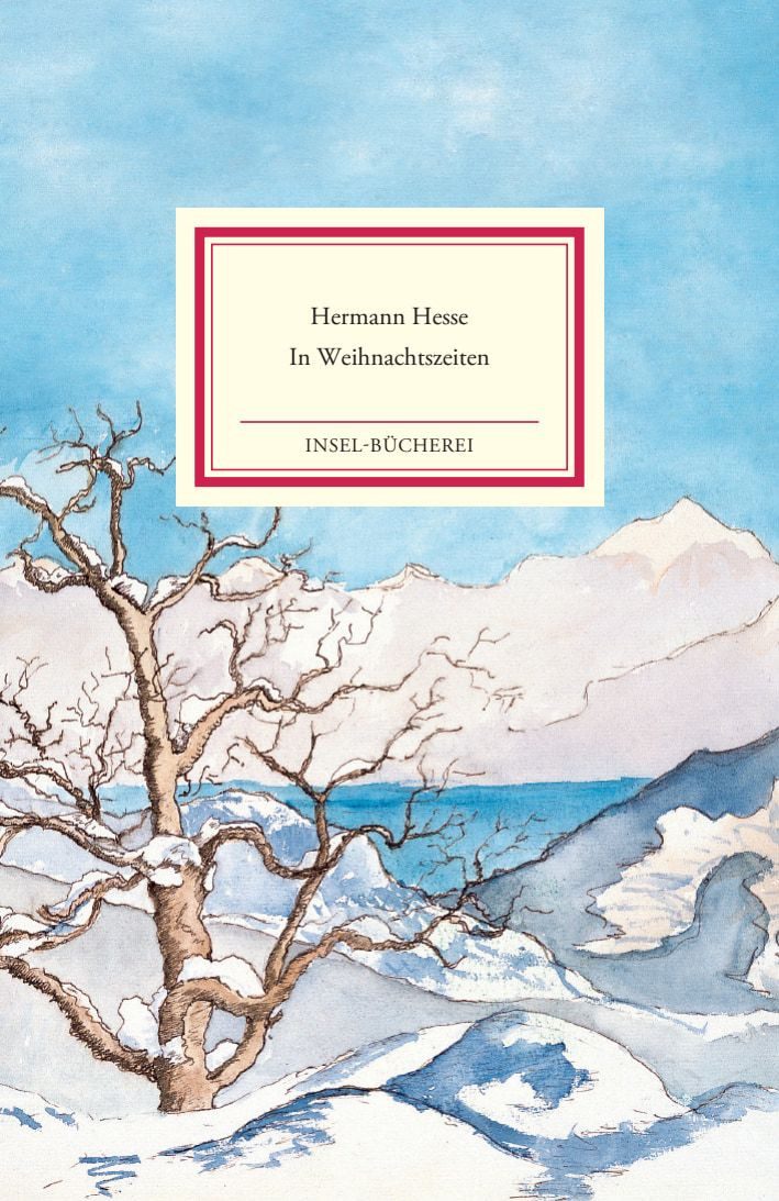 Sachbuch In Weihnachtszeiten Betrachtungen, Gedichte und Aquarelle, Einmalige Hermann Hesse