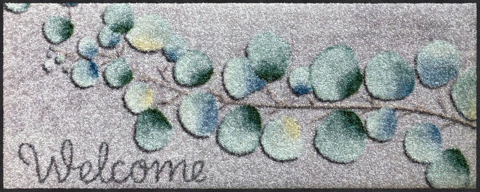Salonloewe Fußmatte Salonloewe EUCALYPTUS WELCOME Fußmatte günstig online kaufen