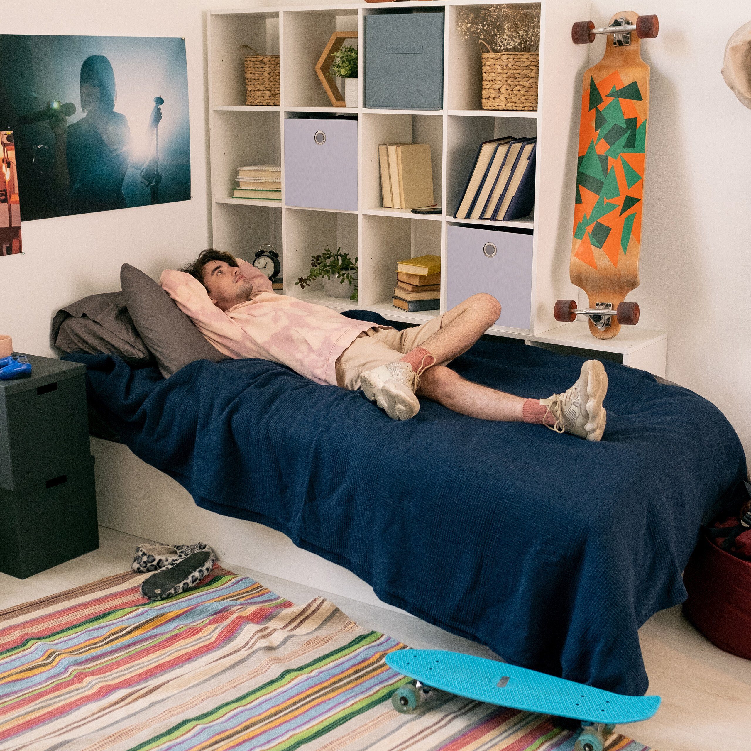 relaxdays Aufbewahrungsbox im 2er Set, weiß