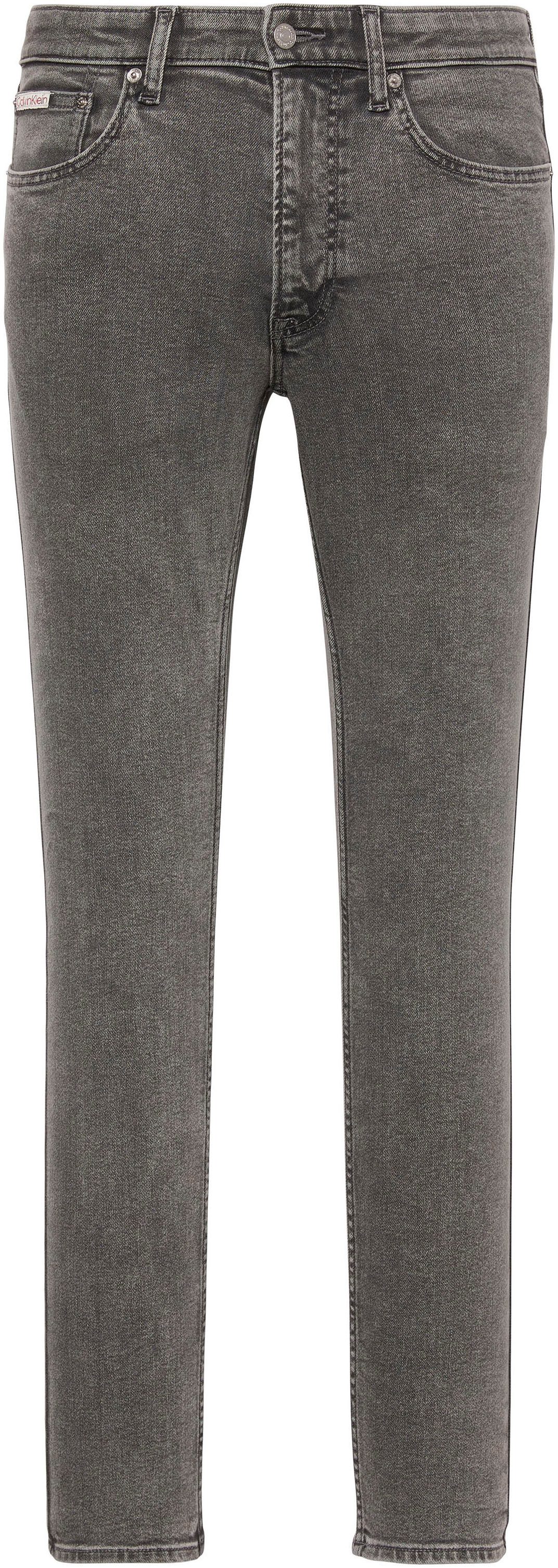 Calvin Klein Jeans Skinny-fit-Jeans SKINNY mit Leder-Badge