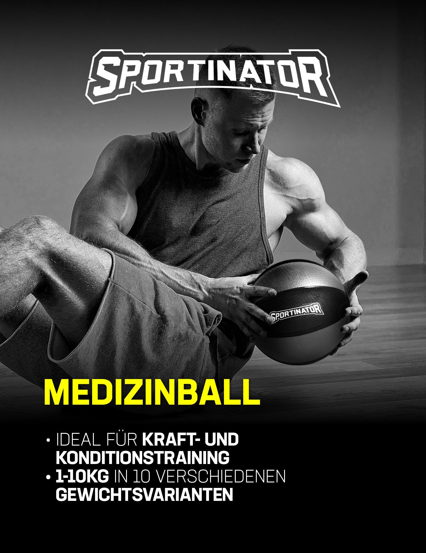 Sportinator Medizinball Trainings Medizinball