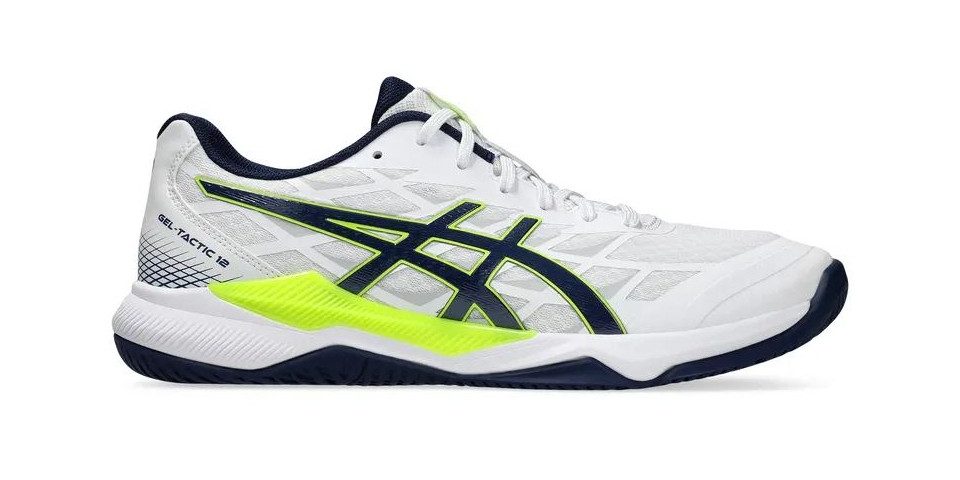Asics GEL-TACTIC 12 WHITE/BLUE EXPANSE Hallenschuh günstig online kaufen