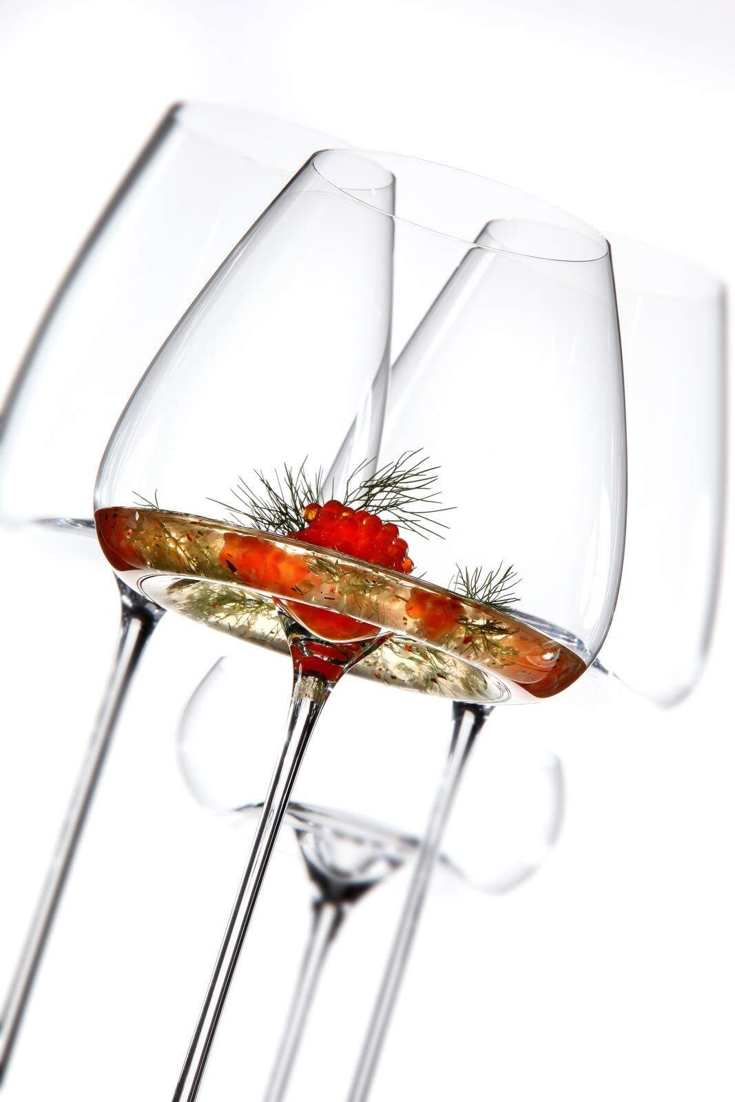 ZIEHER Rotweinglas Vision Straight Weinglas 540 ml, 1-tlg., Glas