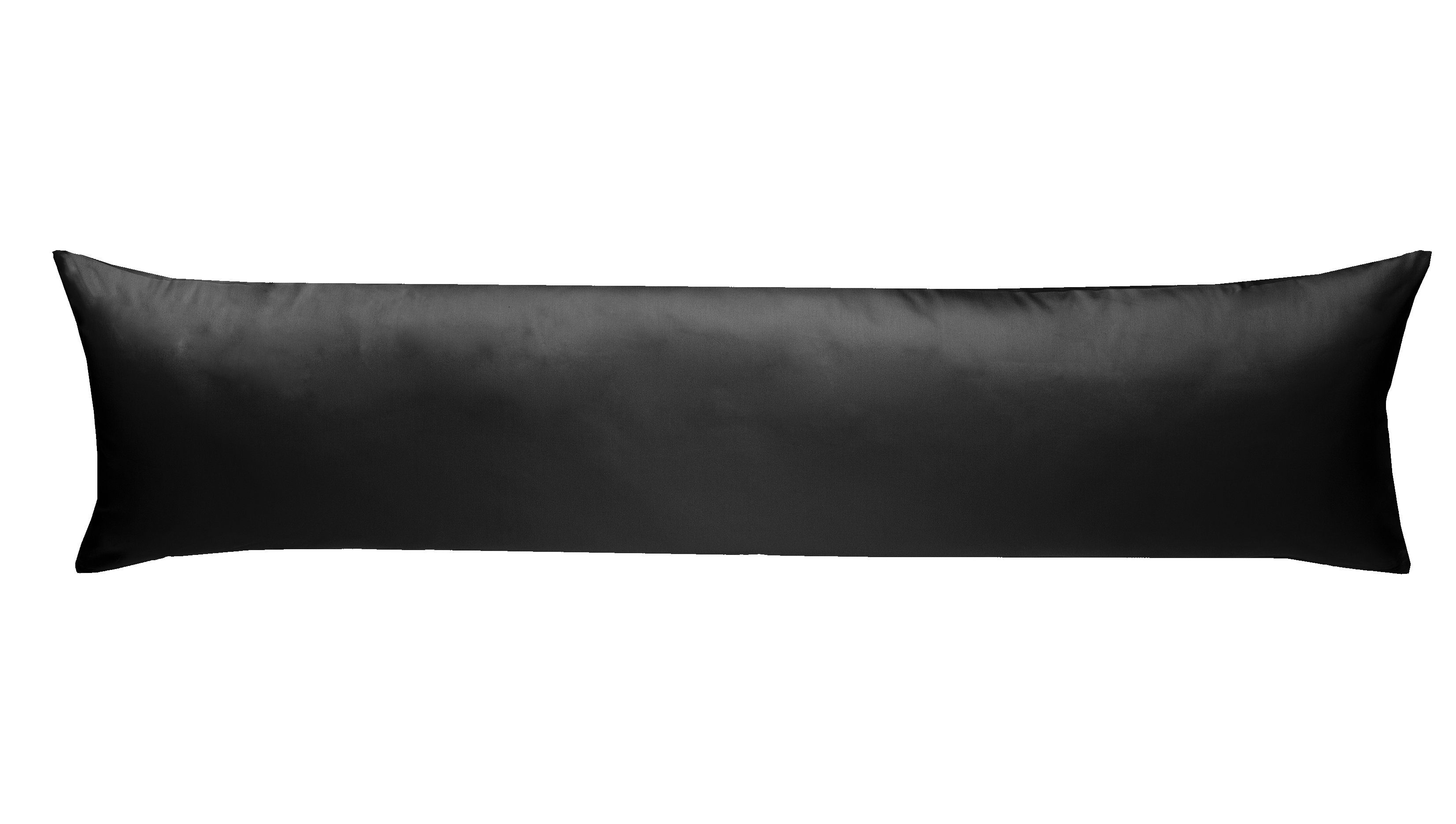 Seitenschläferkissenbezug Mako Satin Seitenschläferkissen Bezug 40x145 cm & 40x200 cm einfarbig, BETTWAESCHE-MIT-STIL (1 Stück)