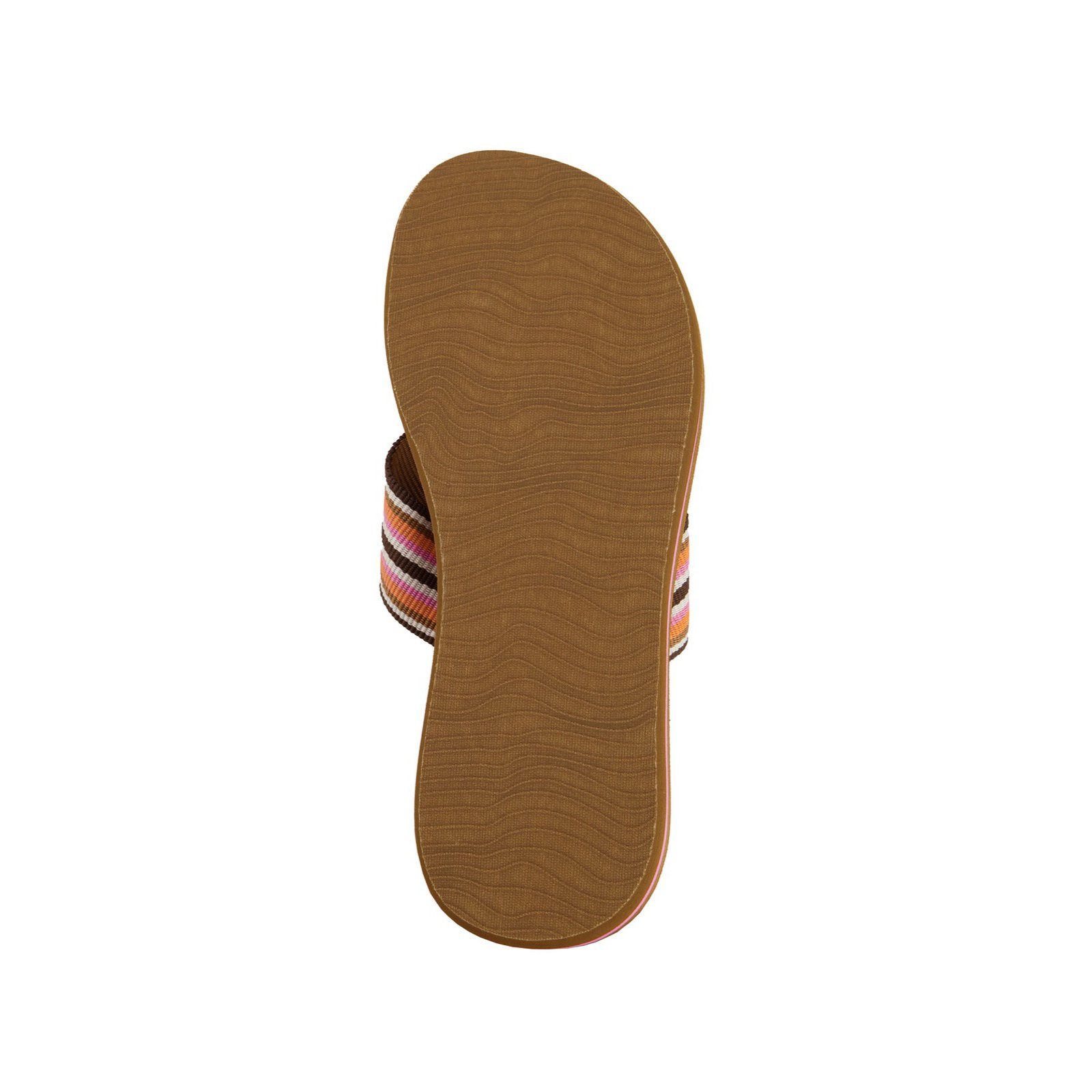 Stripe geformtes Smoothie Sandale Sohle (1-tlg) Spring Reef Zehentrenner Zehentrenner Fußbett,Leichte EVA Woven Anatomisch