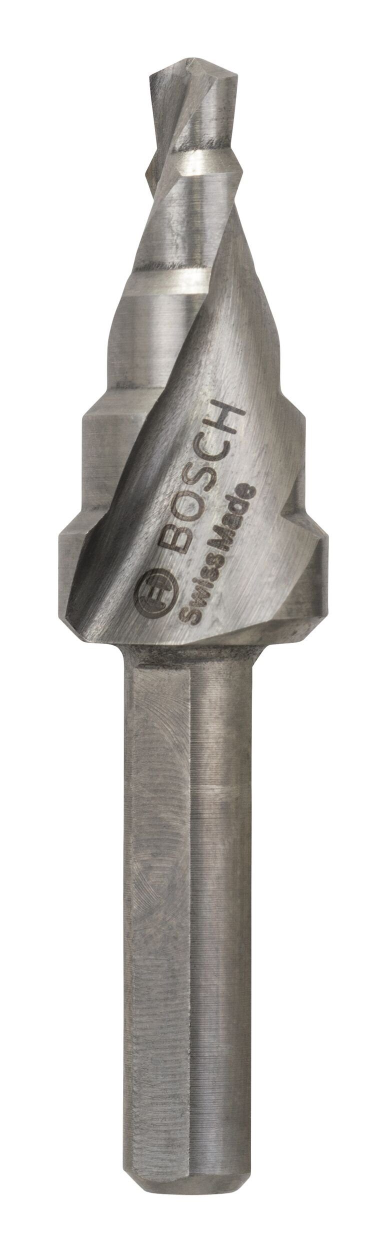 BOSCH Metallbohrer, HSS Stufenbohrer 5 Stufen - 4 - 12 x 50 x 6 mm