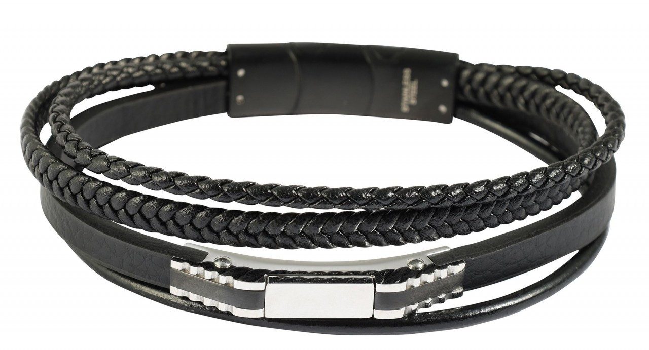 Adelia´s Edelstahlarmband Herren Armband aus Edelstahl