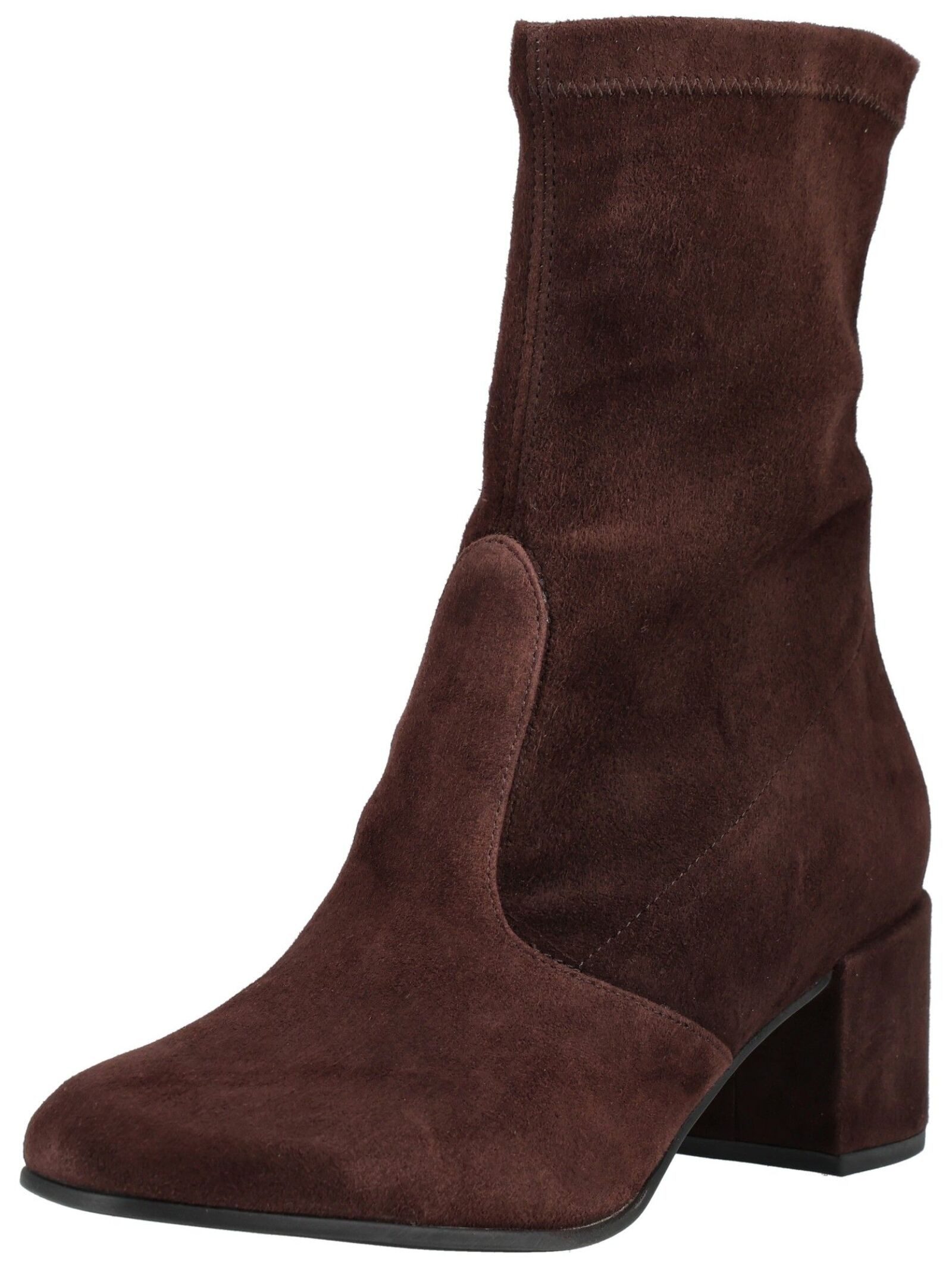 Stiefelette Veloursleder . Stiefelette