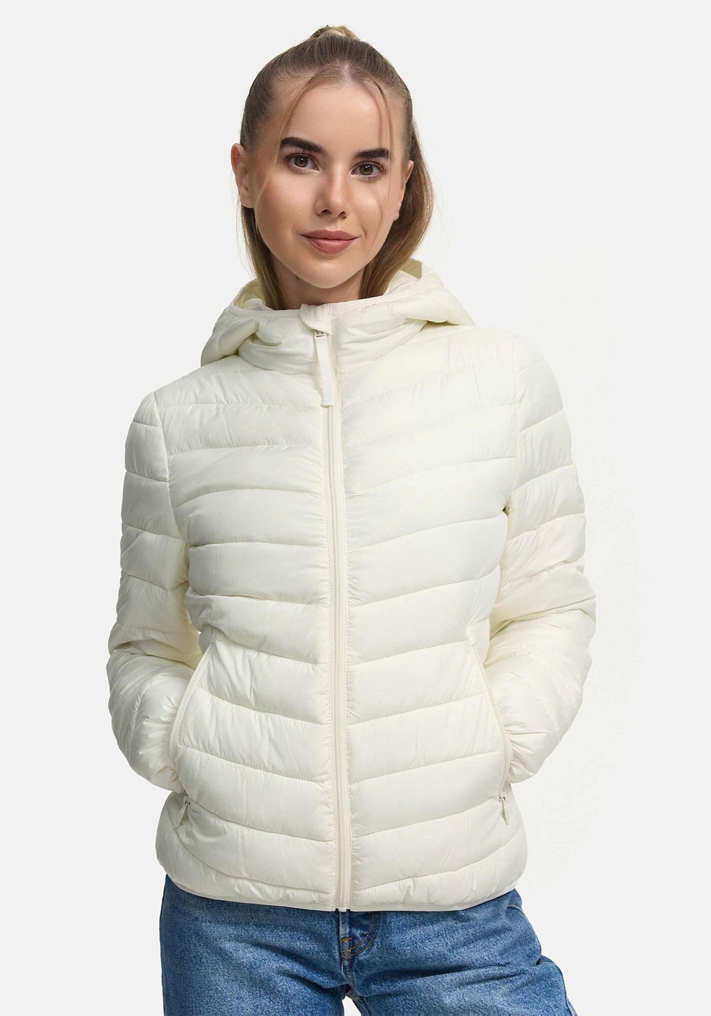 Marikoo Winterjacke "Pack mich ein", Mit Kapuze und Beutel zum Verstauen de günstig online kaufen