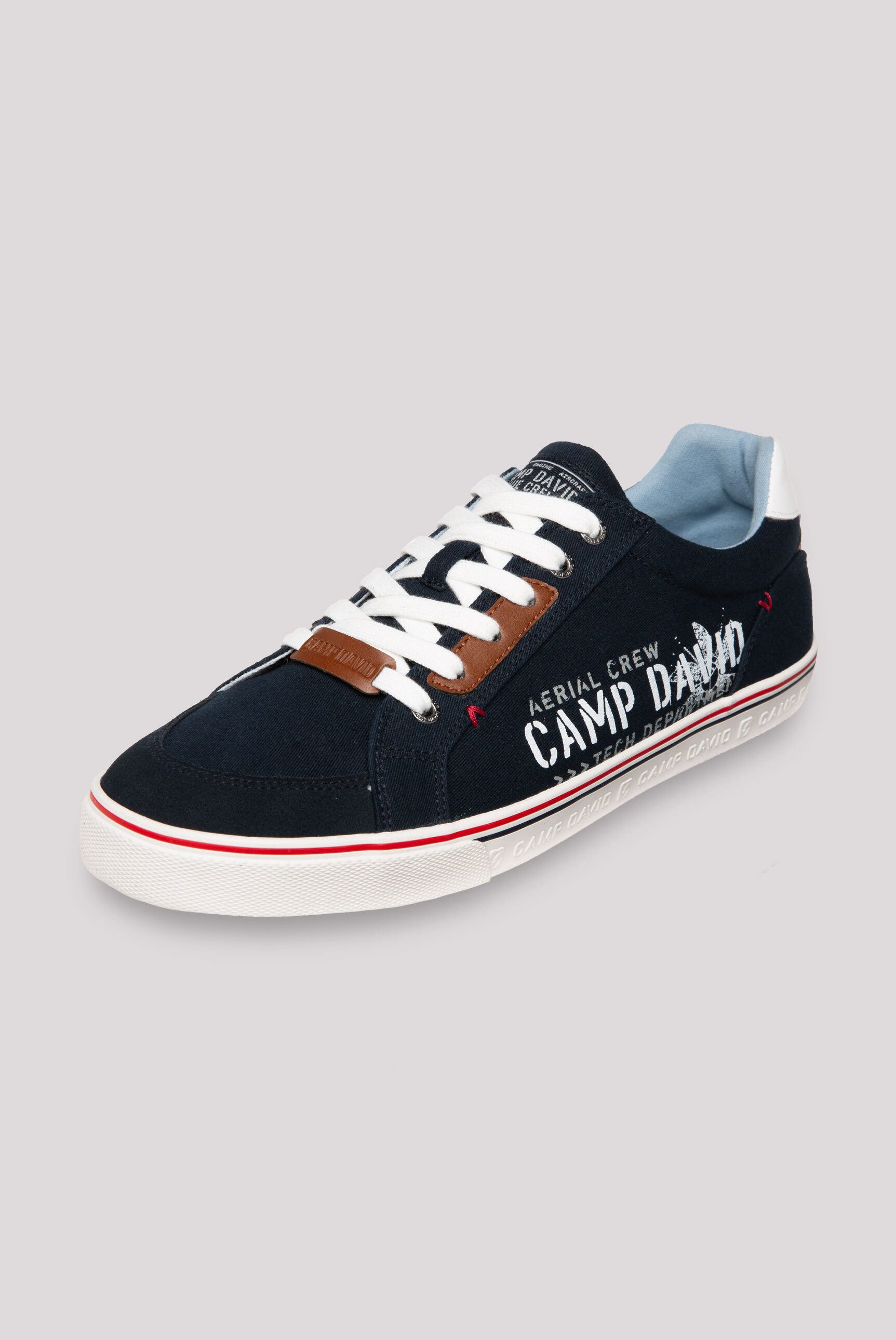 CAMP DAVID Sneaker mit Label-Print günstig online kaufen