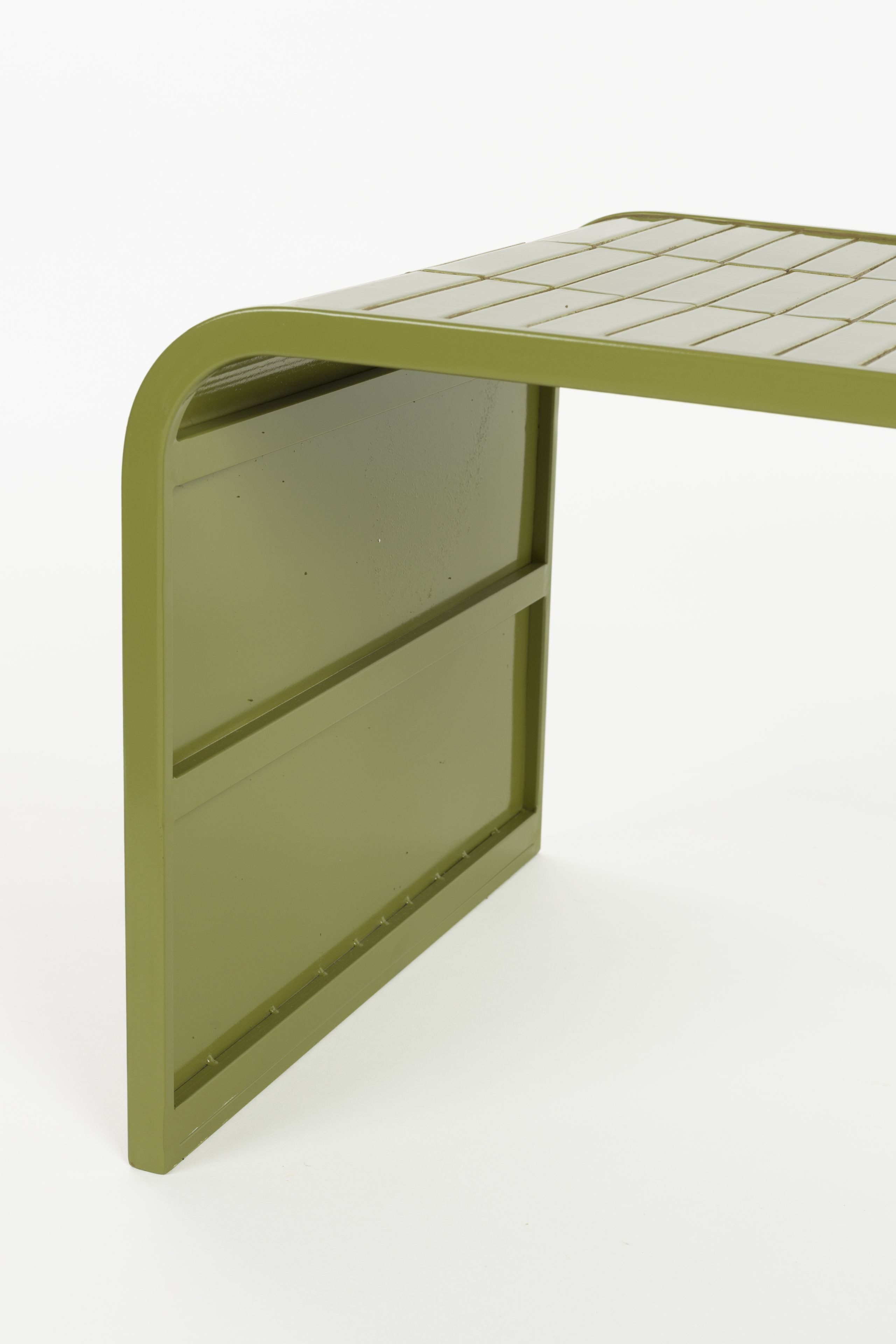 Zuiver Couchtisch Retro Fliesentisch Tiles Couchtisch Metro Fliesen Blau Grün