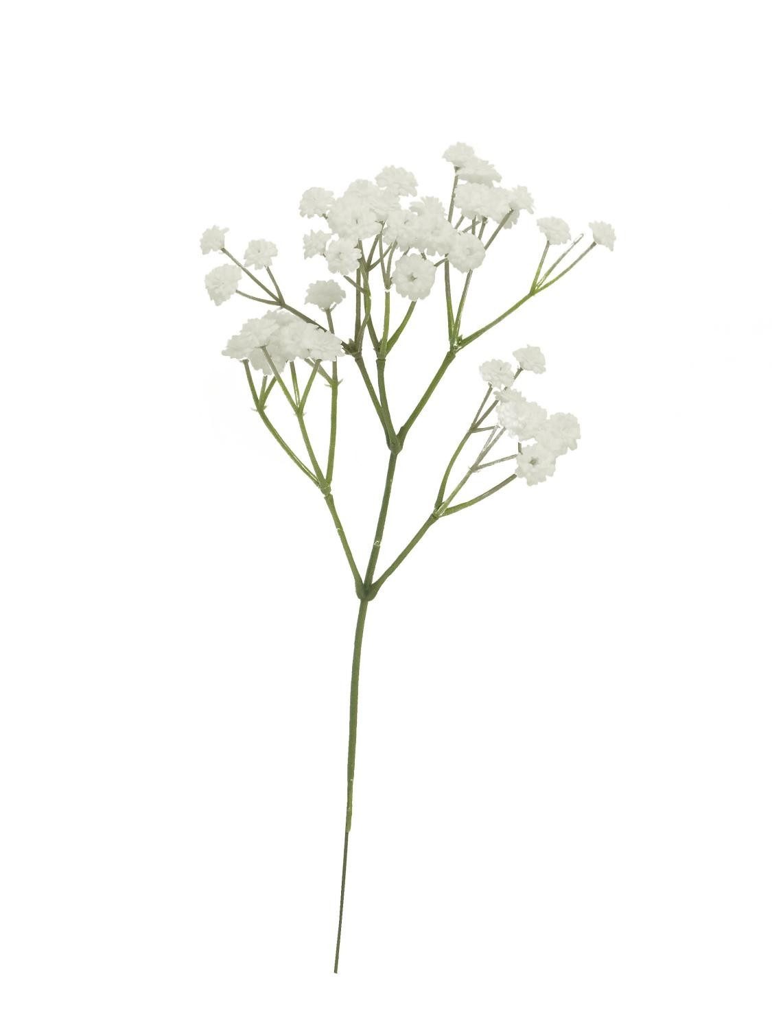 Kunstzweig Kunst Schleierkraut Cecilia, weiß, 30 cm, Ø1 cm Schleierkraut, artplants, Höhe 30.0 cm