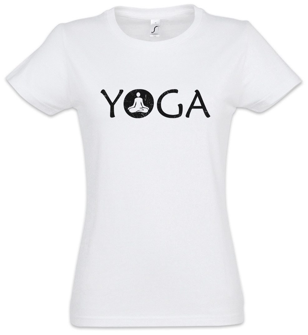 Urban Backwoods Print-Shirt Yoga Damen T-Shirt günstig online kaufen