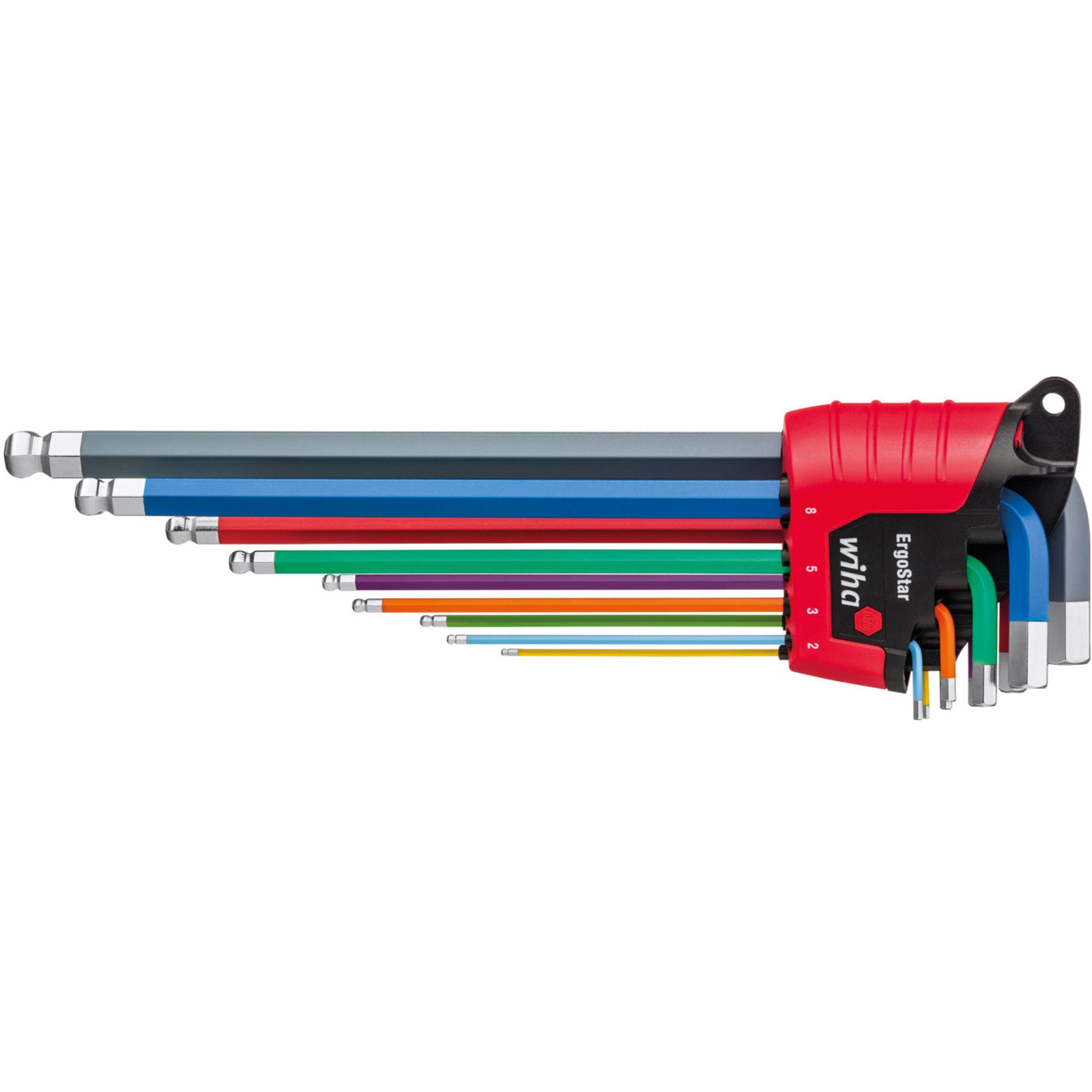 Wiha Innensechskantschlüssel Wiha Stiftschlüssel-Set im ErgoStar Halter