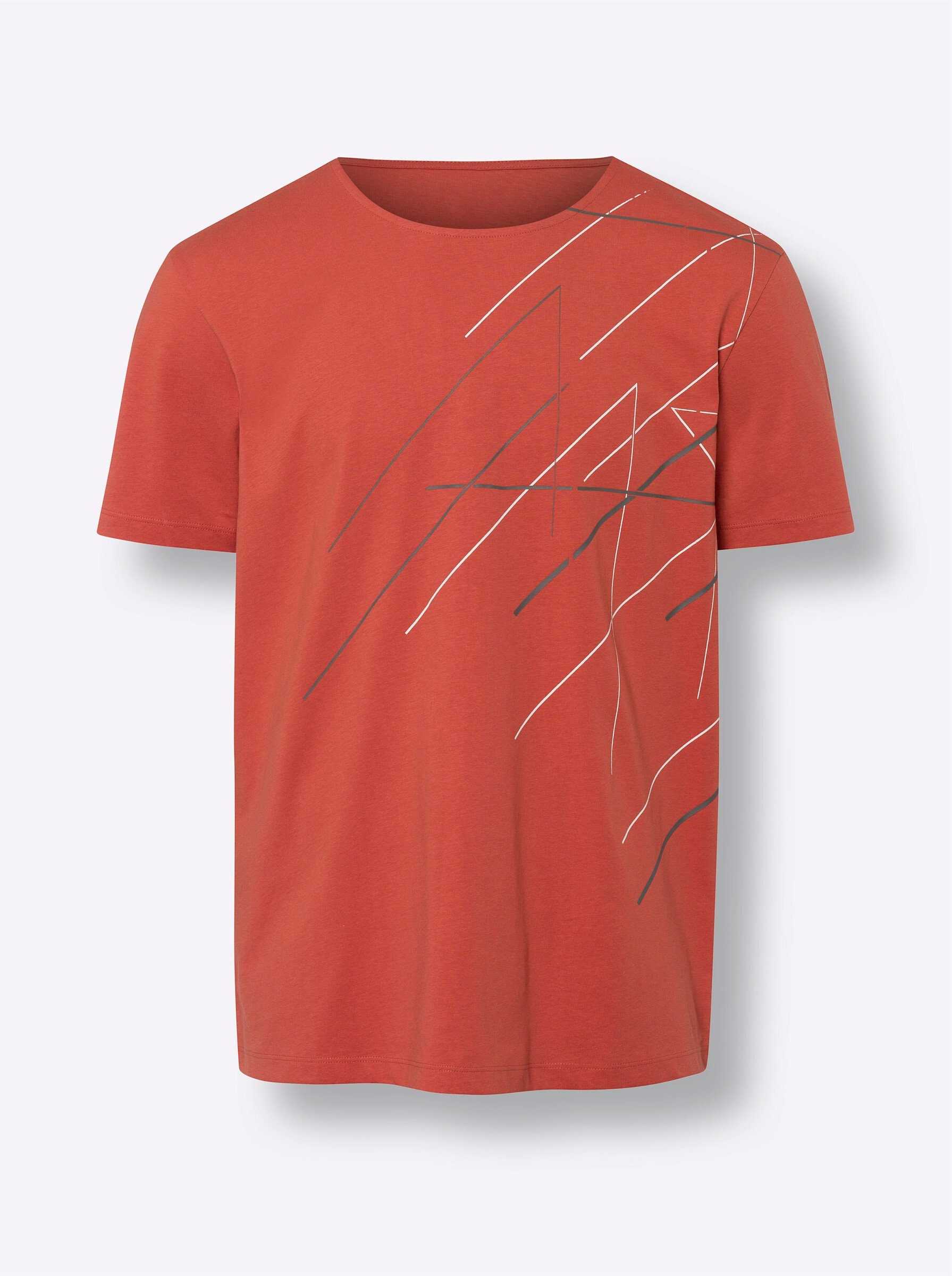 Sieh an! Trainingsshirt Freizeitshirt Kurzarm