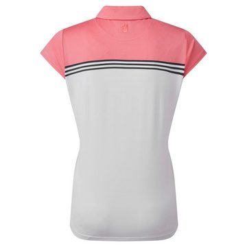 FOOTJOY Poloshirt Footjoy Damen Colourblock-Jersey Poloshirt (1-tlg) Sonnenschutz LSF 30,Schnell trocknend