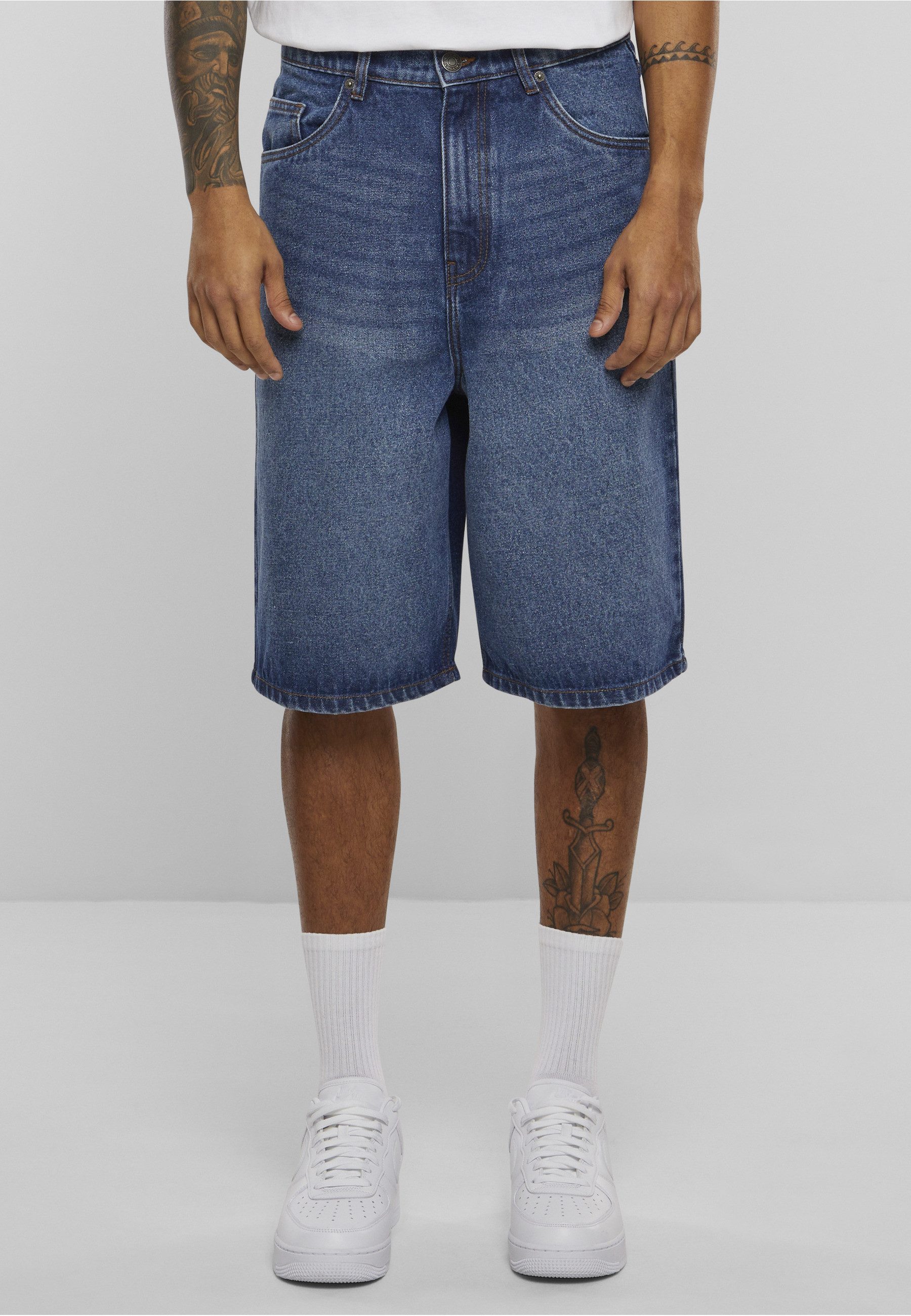 URBAN CLASSICS Shorts Urban Classics Herren 90's Heavy Denim Shorts (1-tlg)