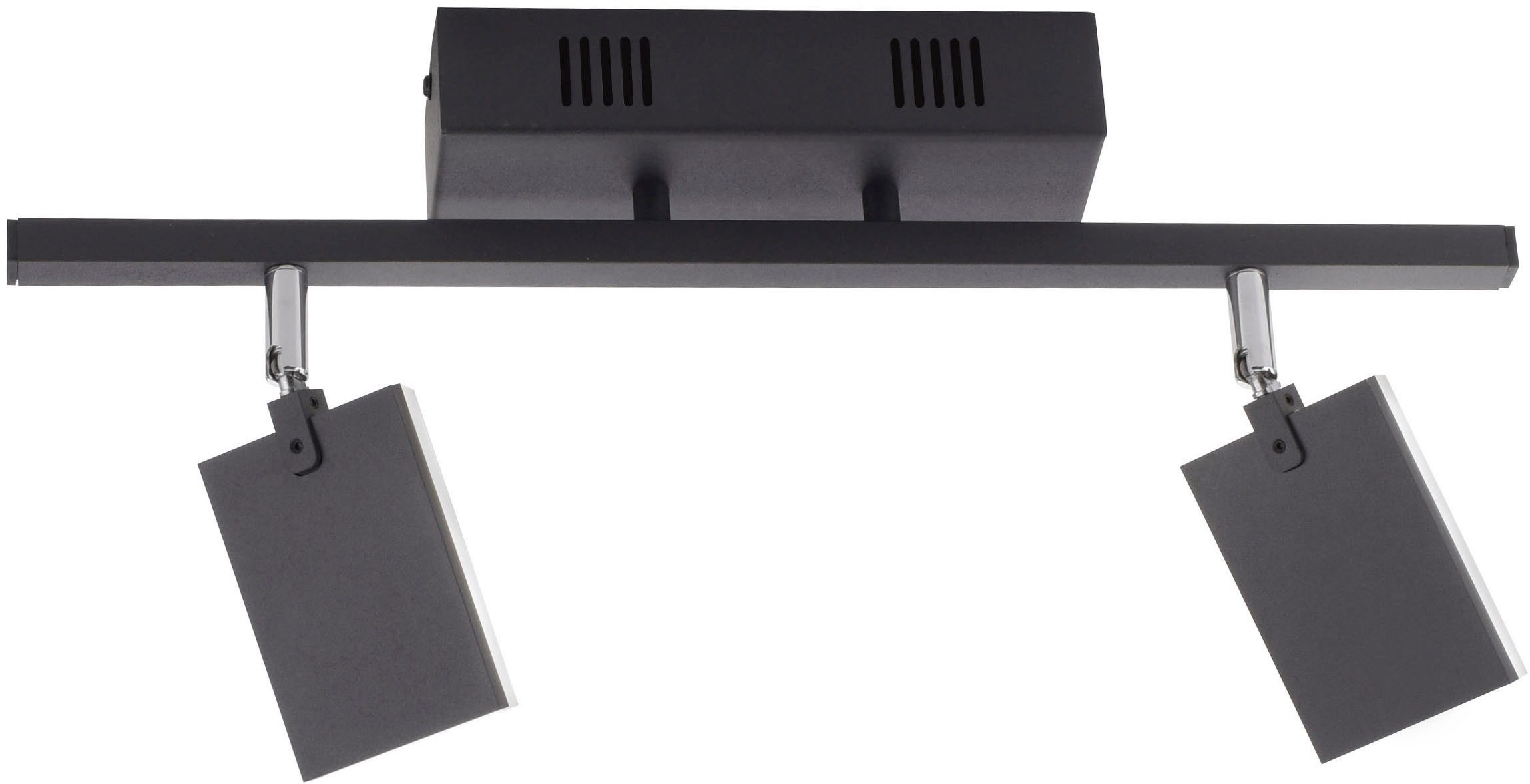 Neuhaus PURE LED Deckenleuchte PURE Mira, CCT - über Fernbedienung, LED fest integriert, warmweiß - kaltweiß, Dimmbar über Fernbedienung, CCT, Spotköpfe verstellbar