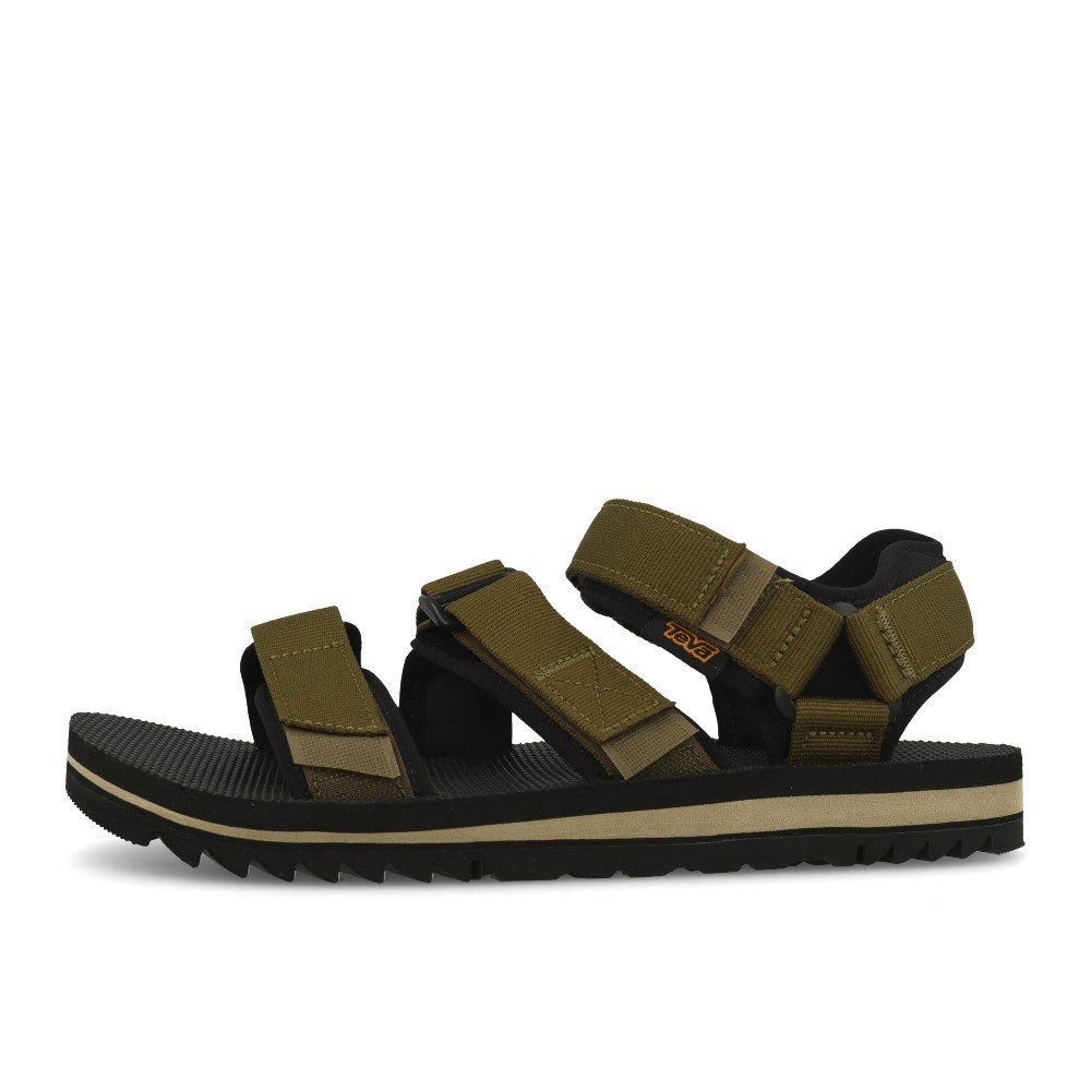 Teva Teva Cross Strap Trail Sandal Mens Dark Olive Sandale