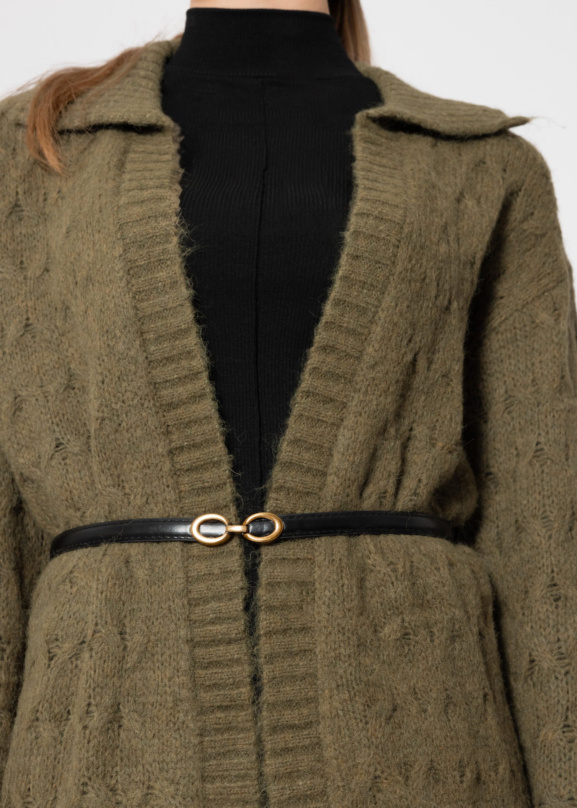 SASSYCLASSY Hüftgürtel Damen Längenverstellbarer Gürtel Leo-Print Damen Gür günstig online kaufen