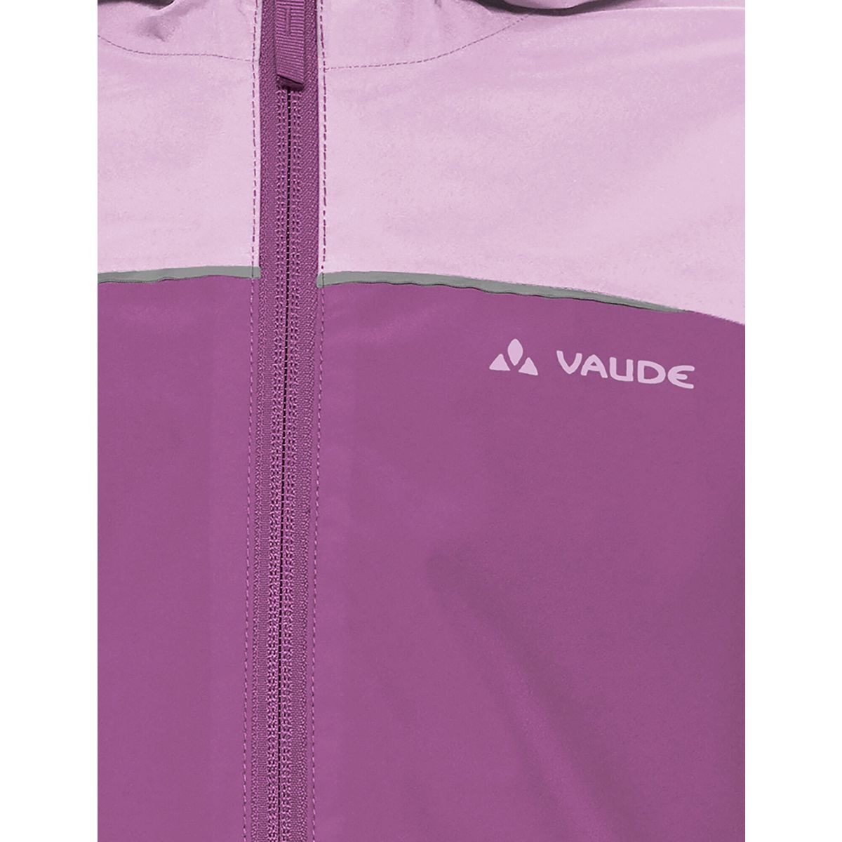 VAUDE Fahrradjacke Kids Turaco Jacket III Leichte, wasserdichte Kinderjacke aus recyceltem Polyester, ideal für