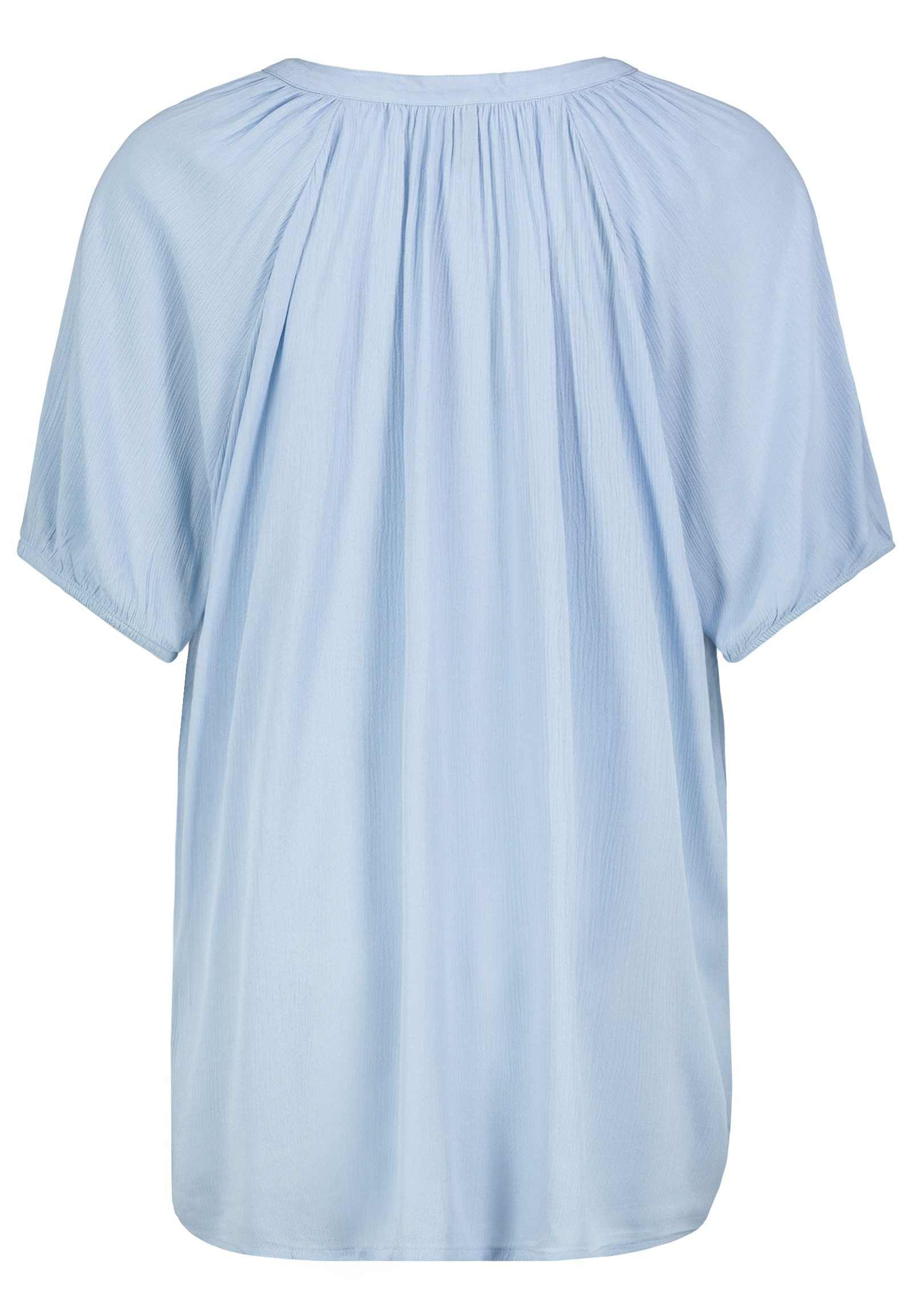 Eight2Nine Blusenshirt Elegantes Oberteil mit V-Ausschnitt und Knopfleiste günstig online kaufen