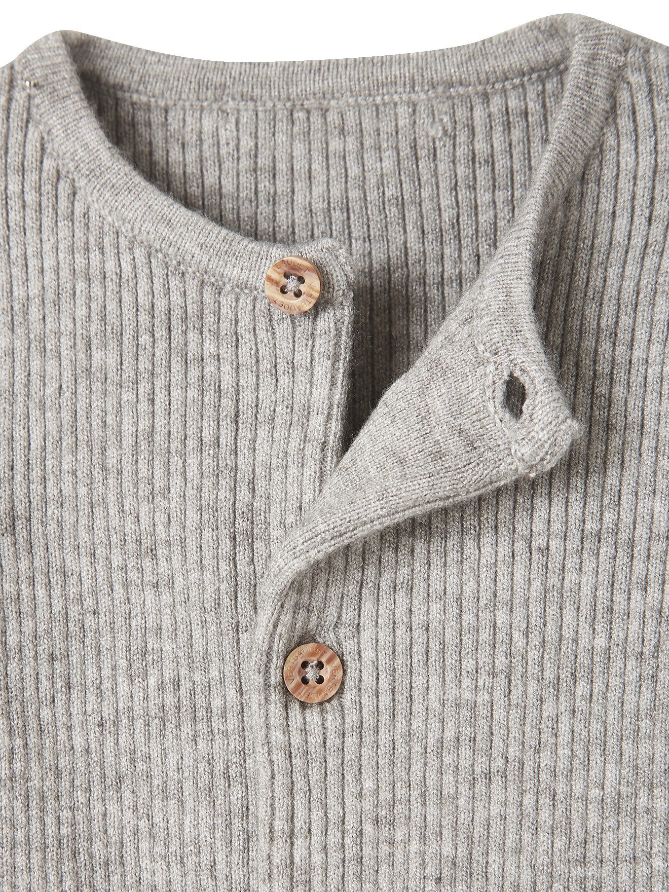 vertbaudet Sweathose Baby-Set: Jäckchen & Hose, Strick