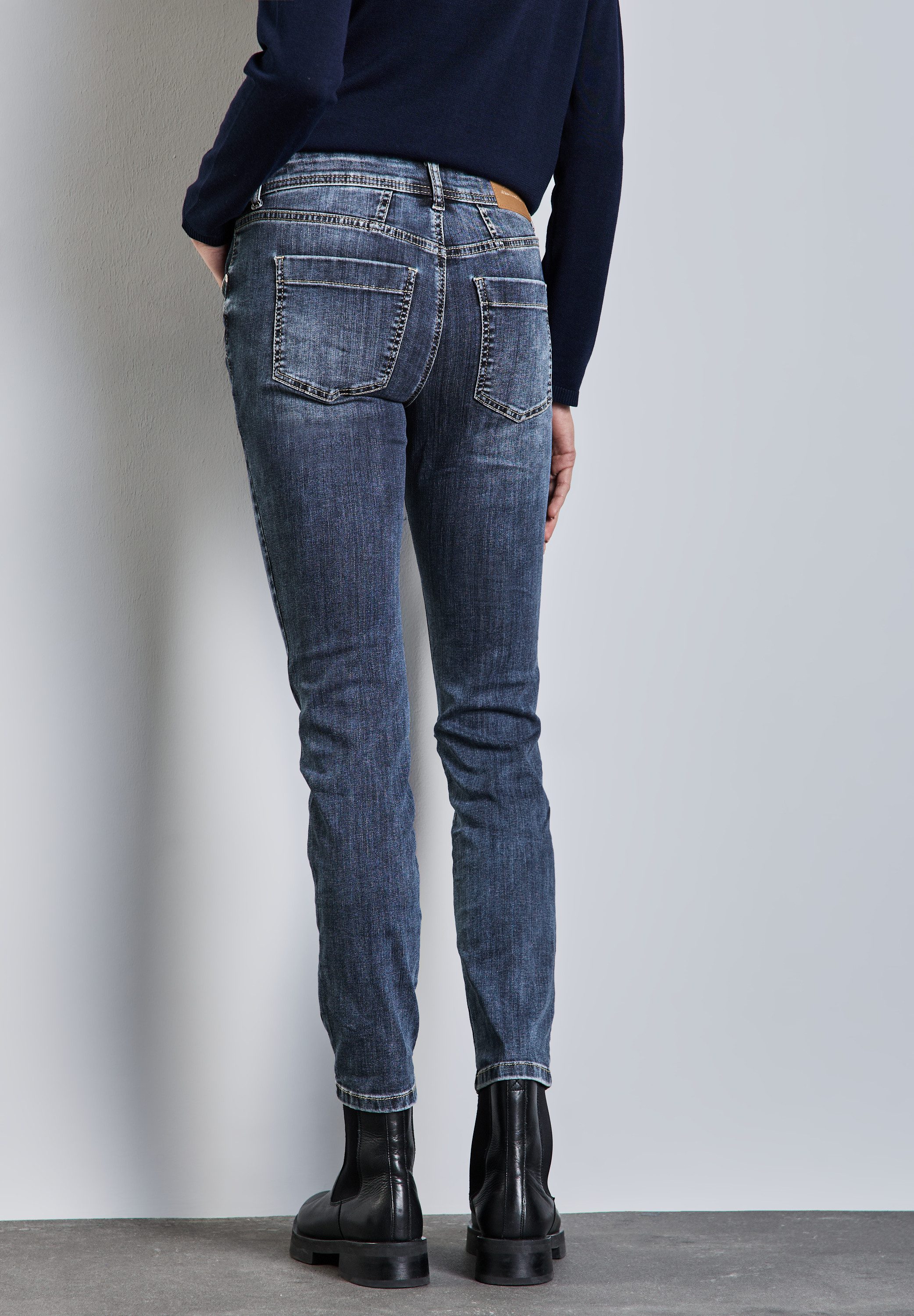 STREET ONE Slim-fit-Jeans Style YORK im günstig online kaufen