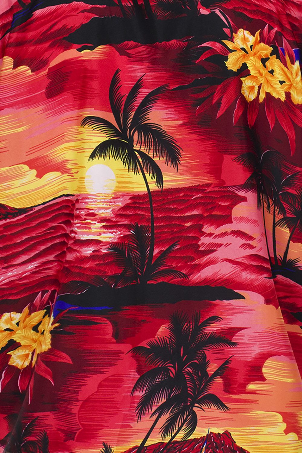 King Kameha Sarong Surf Funky Hawaii-Sarong Strand Pareo Cover-Up Damen Bikini, Pareo Cover-Up