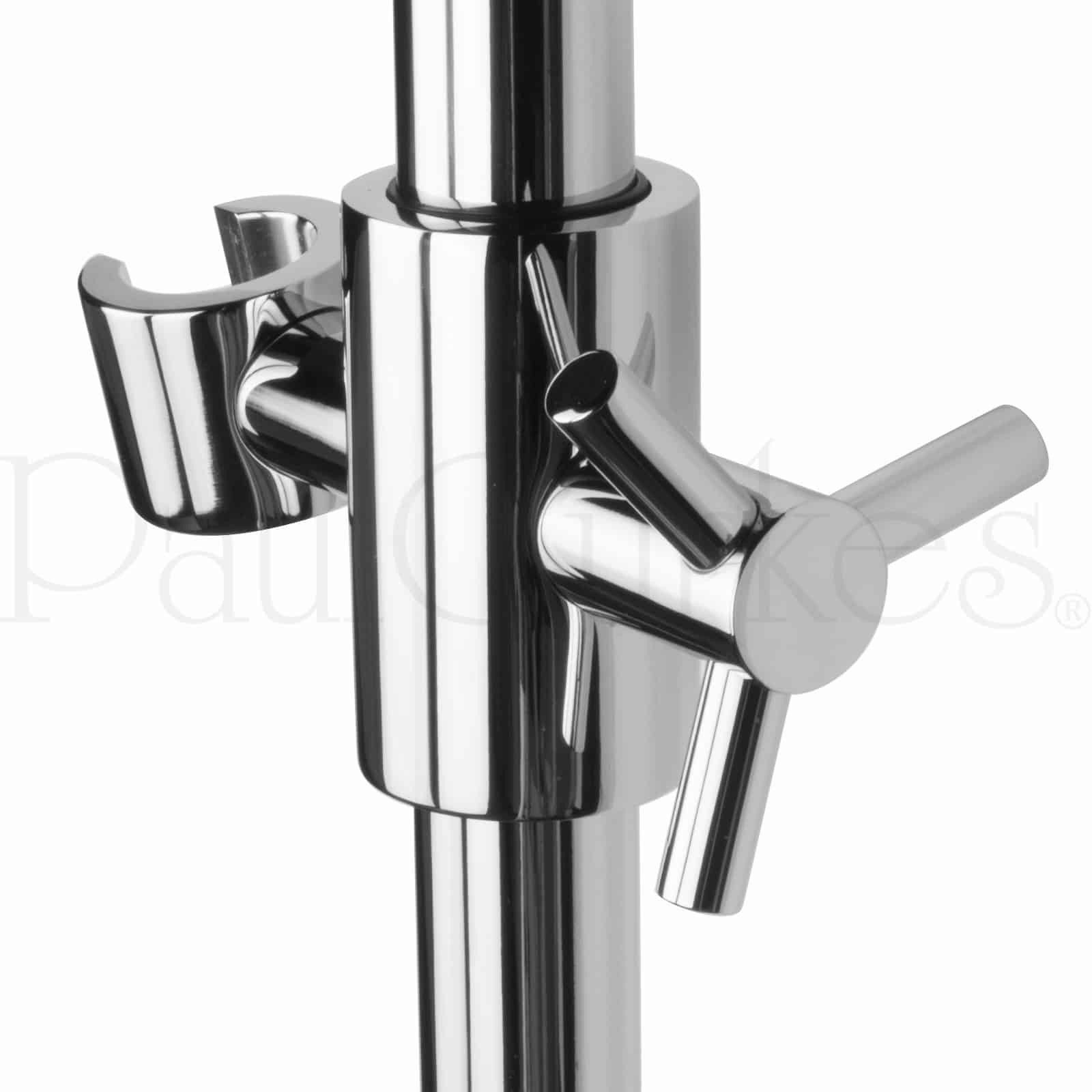 PaulGurkes Aufputz-Brausegarnitur Mit Handbrause Aus Messing – Retro-Design, Verstellbar, Made In Germany