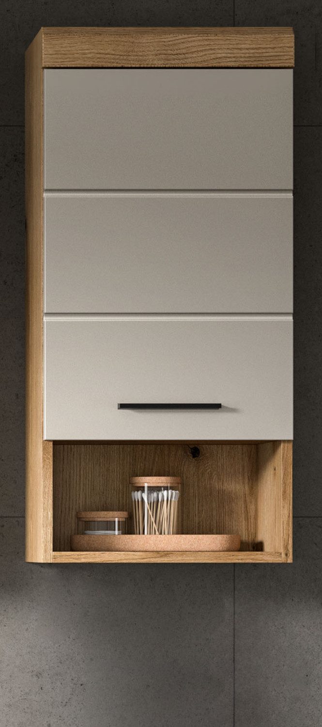 Inn.Furn Hängeschrank Shawn (Badschrank in Eiche und Sand / Kaschmir, 37 x günstig online kaufen