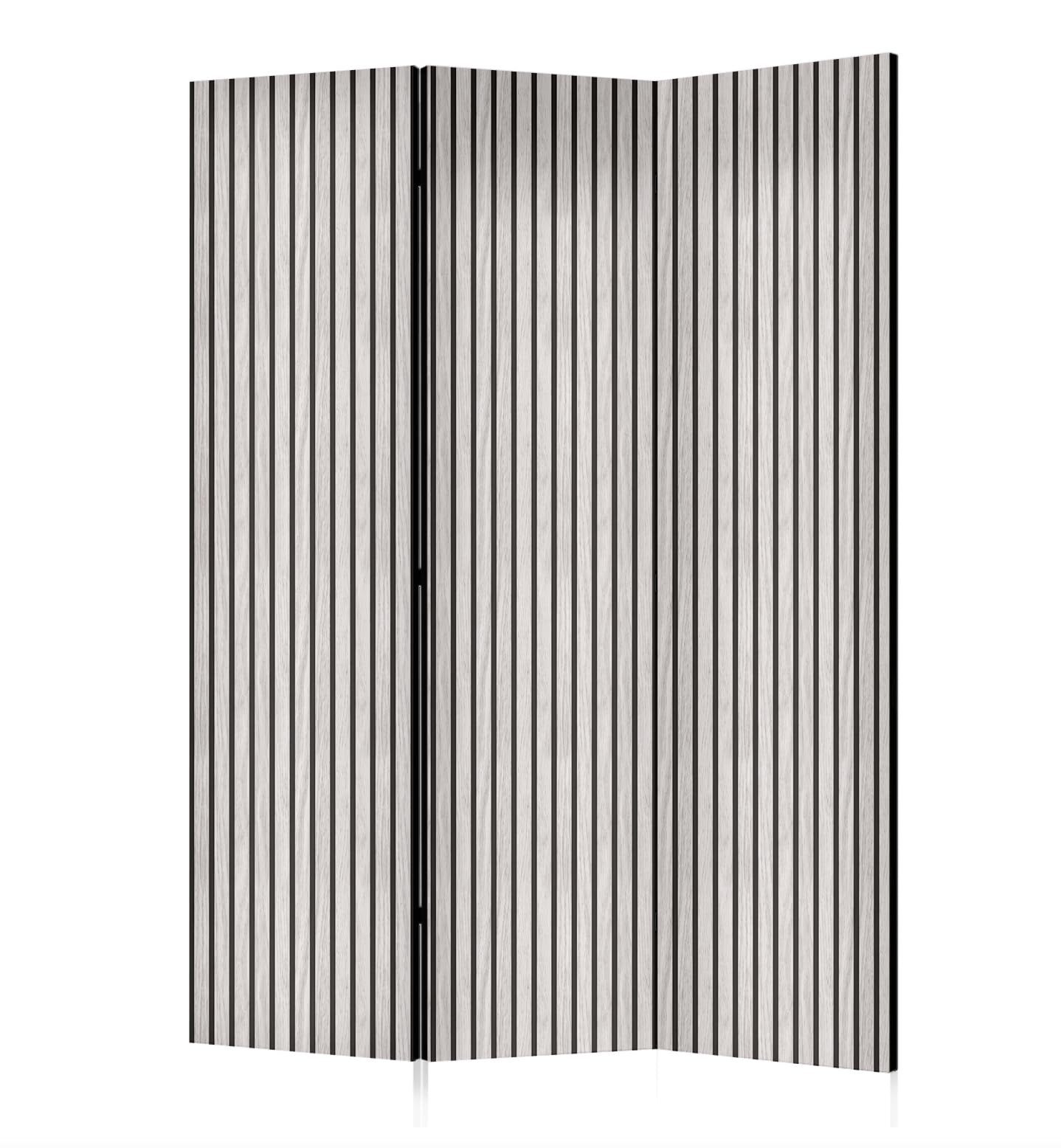 framed concept Paravent, Raumteiler Holz Struktur, 135x172 & 225x172 cm, ein- oder beidseitig