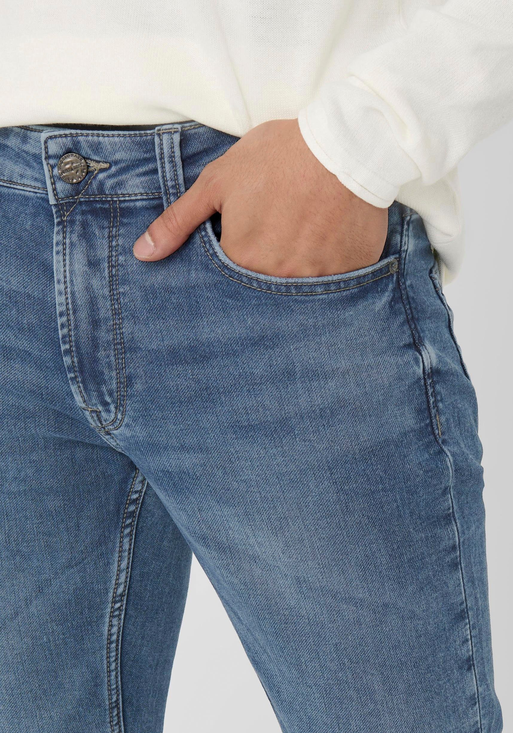 ONLY SONS mittelblau & SLIM Slim-fit-Jeans LOOM