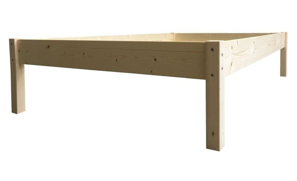 LIEGEWERK Massivholzbett Erhöhtes Bett Seniorenbett Massivholz günstig online kaufen