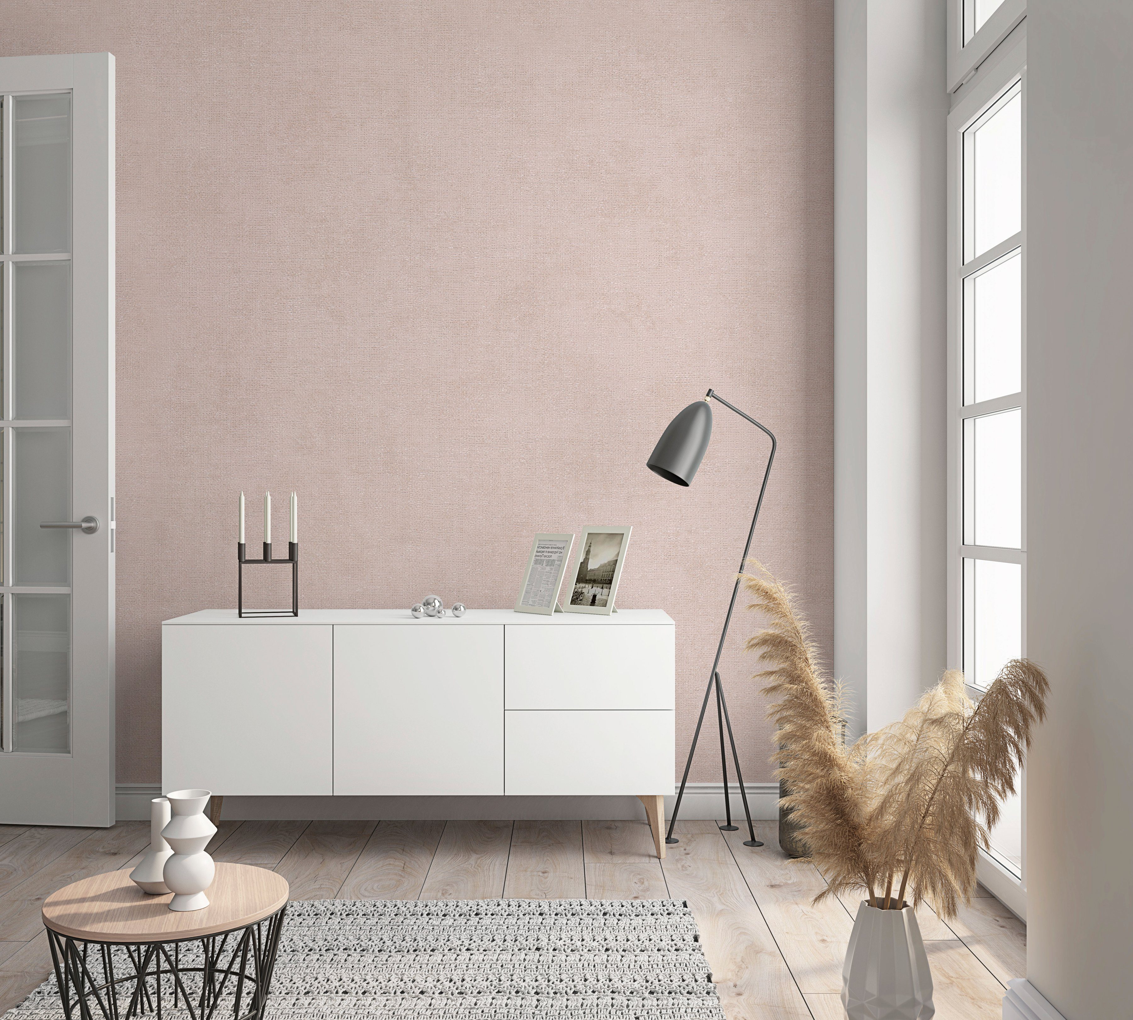 Marburg Vliestapete, uni, moderne Tapete für Wohnzimmer Schlafzimmer Küche