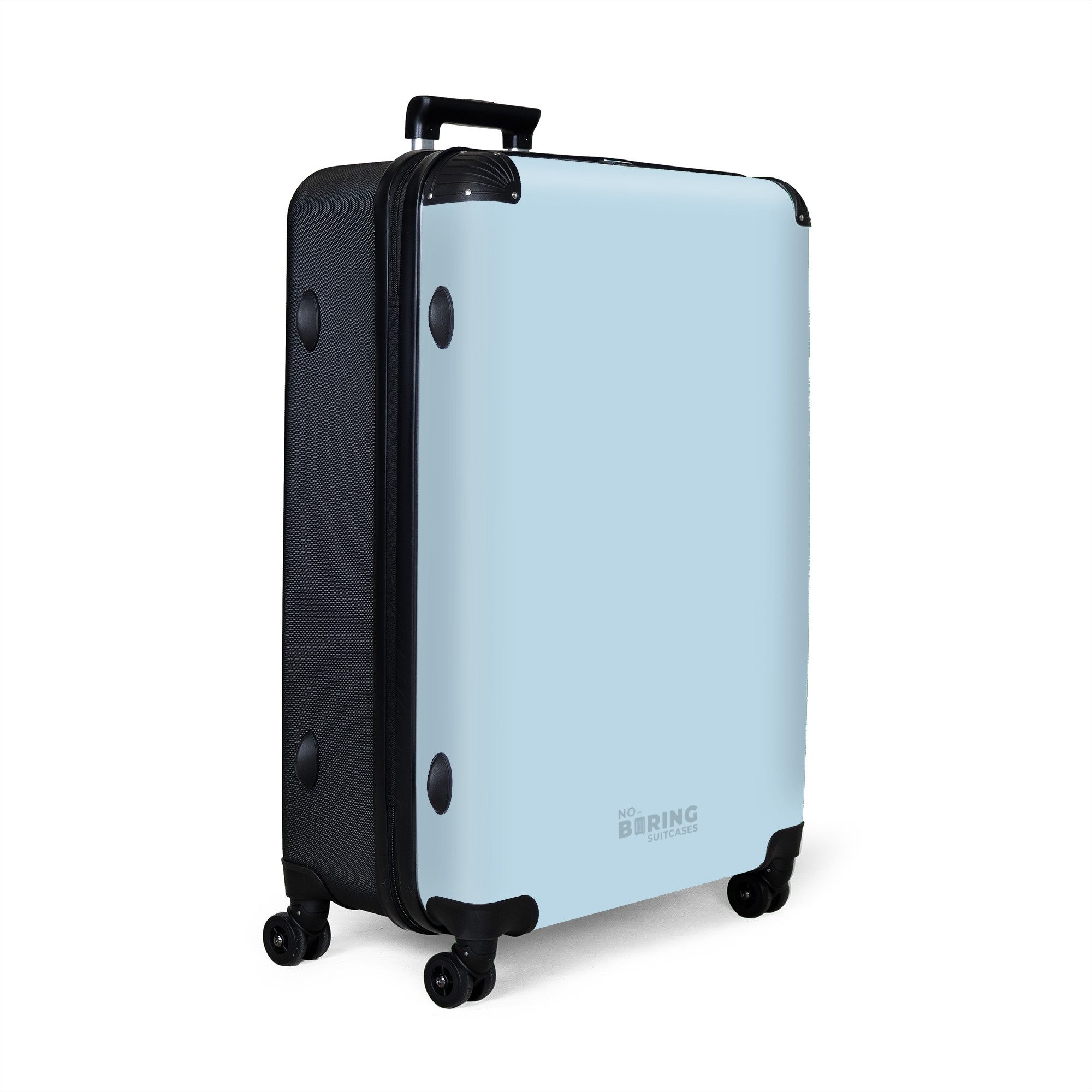 NoBoringSuitcases.com© Hartschalen-Trolley Pastellblau 77 cm - günstig online kaufen