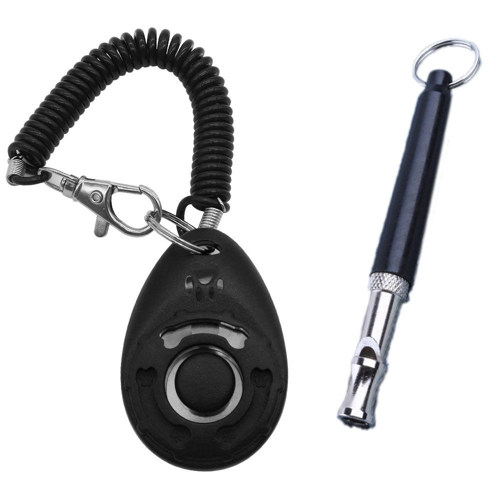 Hundepfeife Pestation Trainer Hochfrequenzpfeife und Smart Clicker