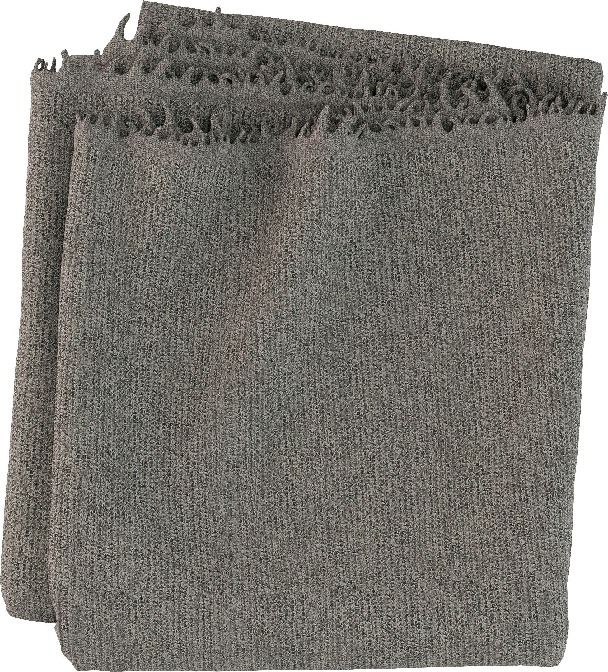 freistil ROLF BENZ Sofakissen freistil 190 Plaid aus feinster Merino-Wolle