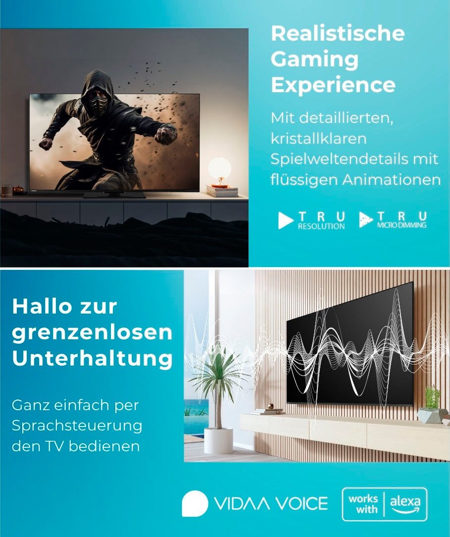 Toshiba 32WV2F63DA LED-Fernseher (80 cm/32 Zoll, HD ready, Smart-TV)