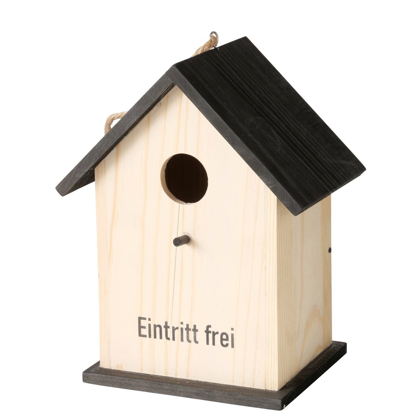 BOLTZE Vogelhaus Vogelhaus aus Holz " Eintritt frei / Willkommen " von Boltze Garten Mo