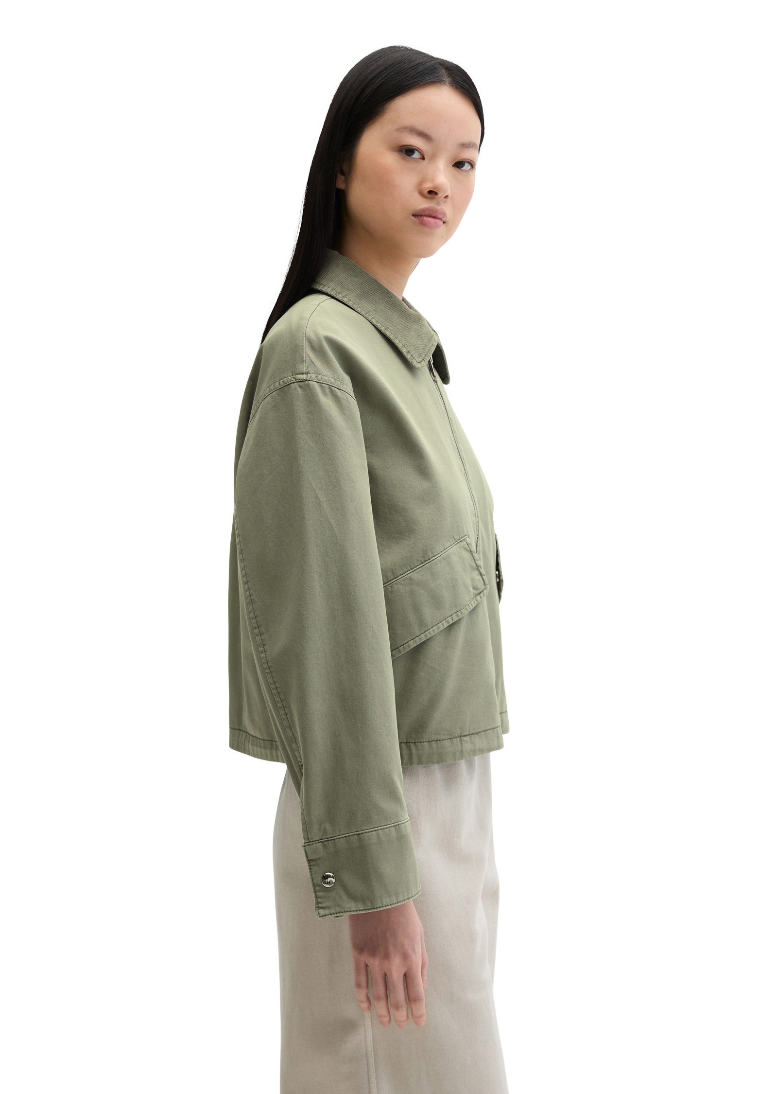 Marc O'Polo Outdoorjacke aus Organic Cotton-Twill