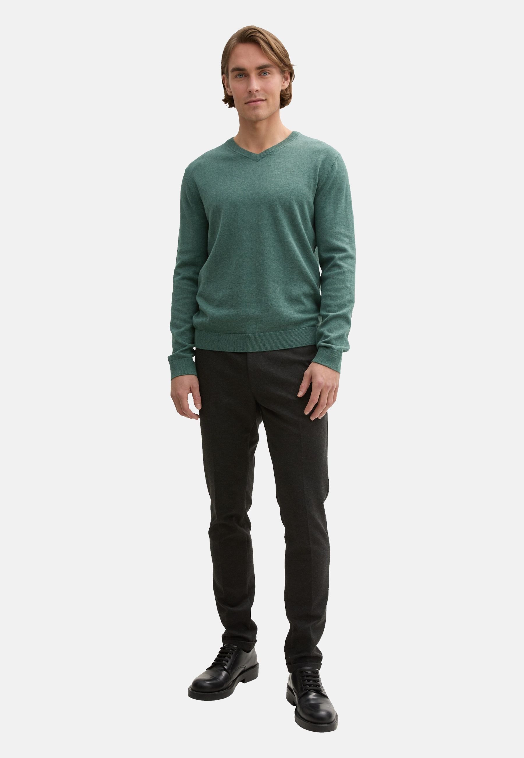 TOM TAILOR Strickpullover Pullover Strickpullover V-Neck günstig online kaufen