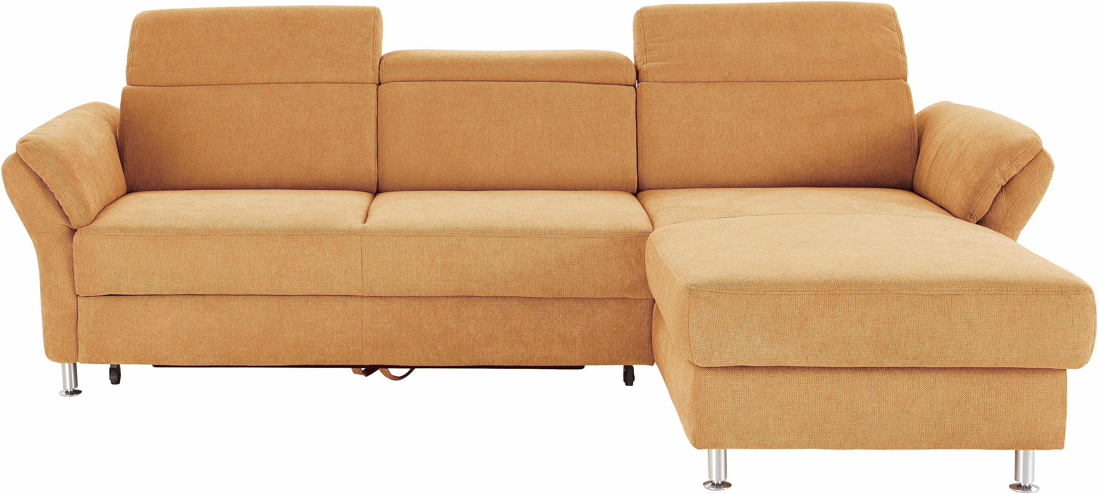 sit&more Ecksofa "Avignon L-Form" Kopfteilverstellung, wahlweise mit Bettfu günstig online kaufen