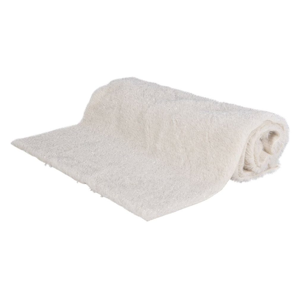 MICA Tischläufer Tischläufer Kunstfell offwhite - ca. 140 x 40 cm günstig online kaufen