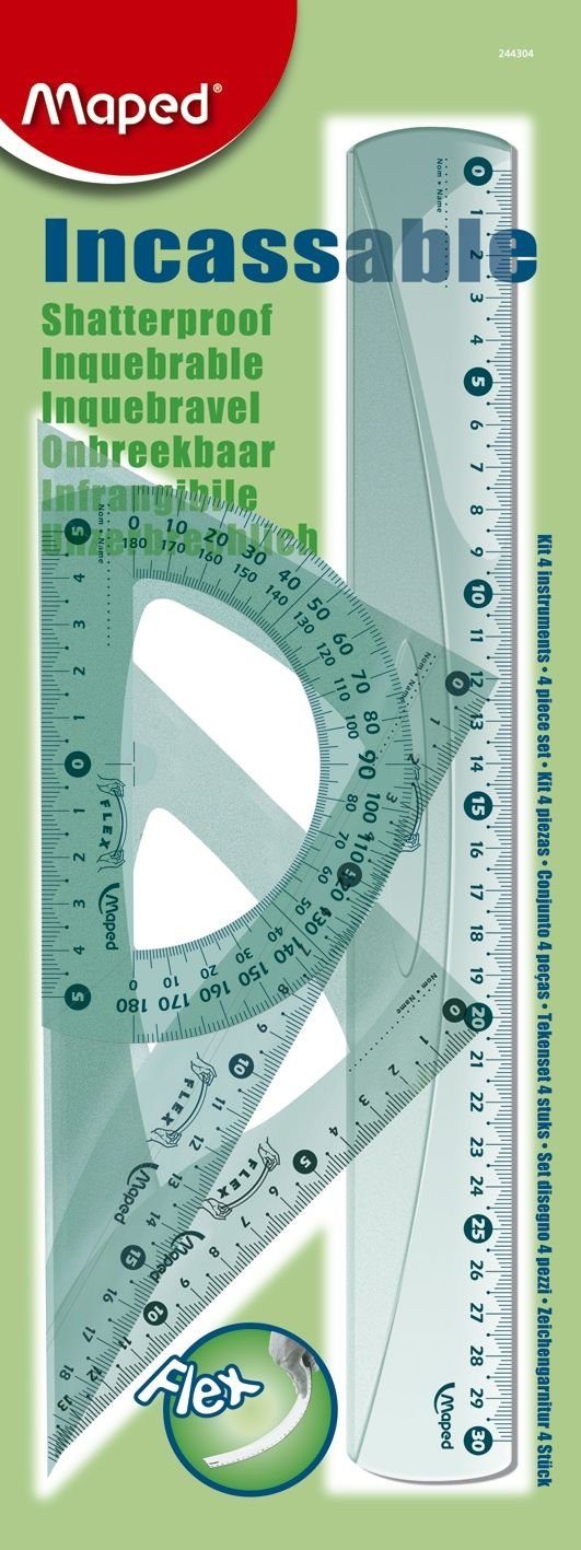Maped Gummi Radierer, 4er Set – Präzises & Sauberes Löschen Ohne Phthalate