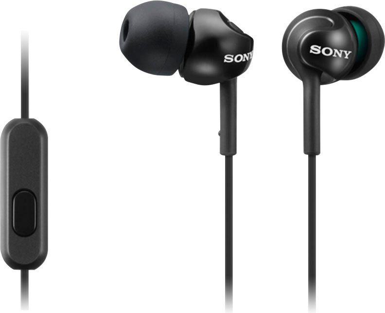 Sony MDR-EX110AP In-Ear-Kopfhörer schwarz