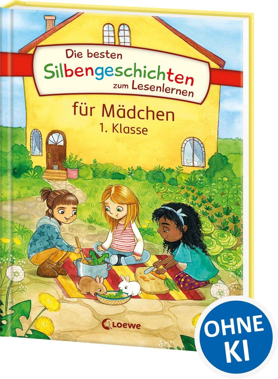 Die besten Silbengeschichten zum Lesenlernen für Mädchen 1. Klasse / diverse
