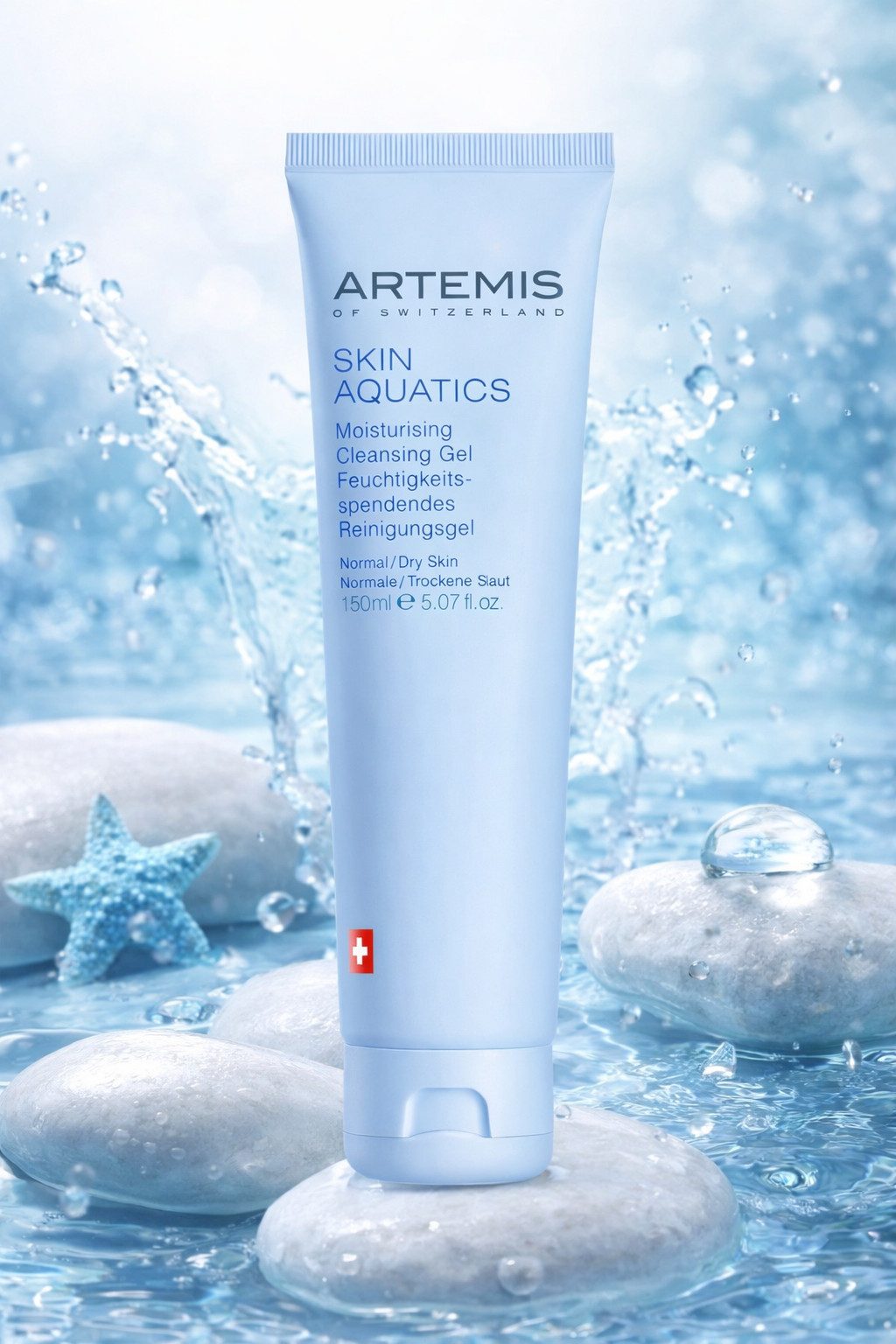 ARTEMIS Gesichtsreinigungsgel Artemis Skin Aquatics Moisturising Cleansing Gel 150ml, Feuchtigkeitsspendendes Reinigungsgel