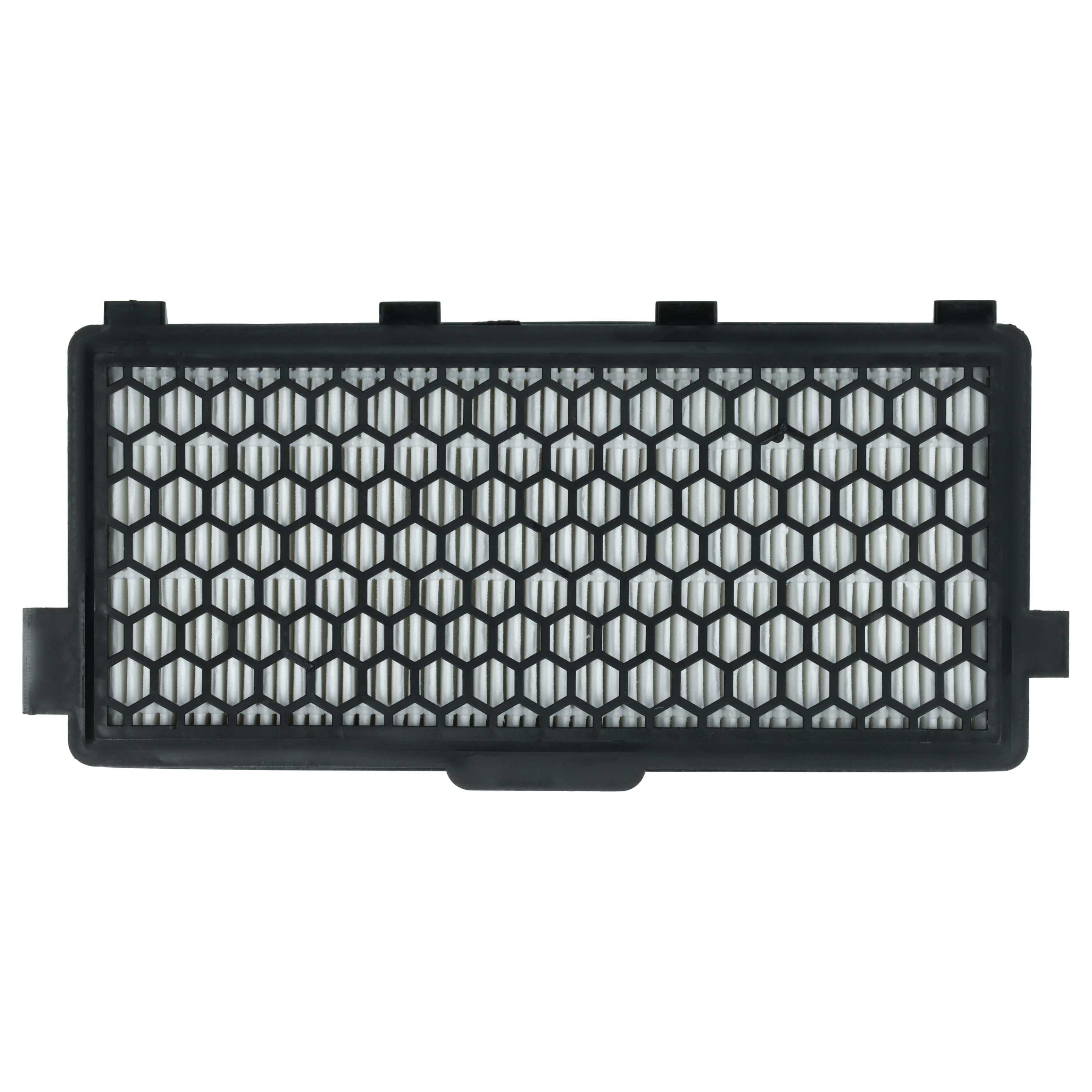 vhbw Flachfaltenfilter passend für Miele Complete C3 Silence EcoLine Plus Staubsauger, Nass-, für Staubsauger, (2-St), Hochwertiges Filter-Set für Nass-/Trocken – Bild 3 von 5